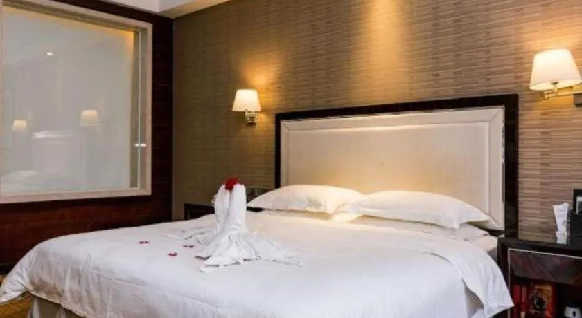Bed in Country Garden Phoenix Hotel Yangshan