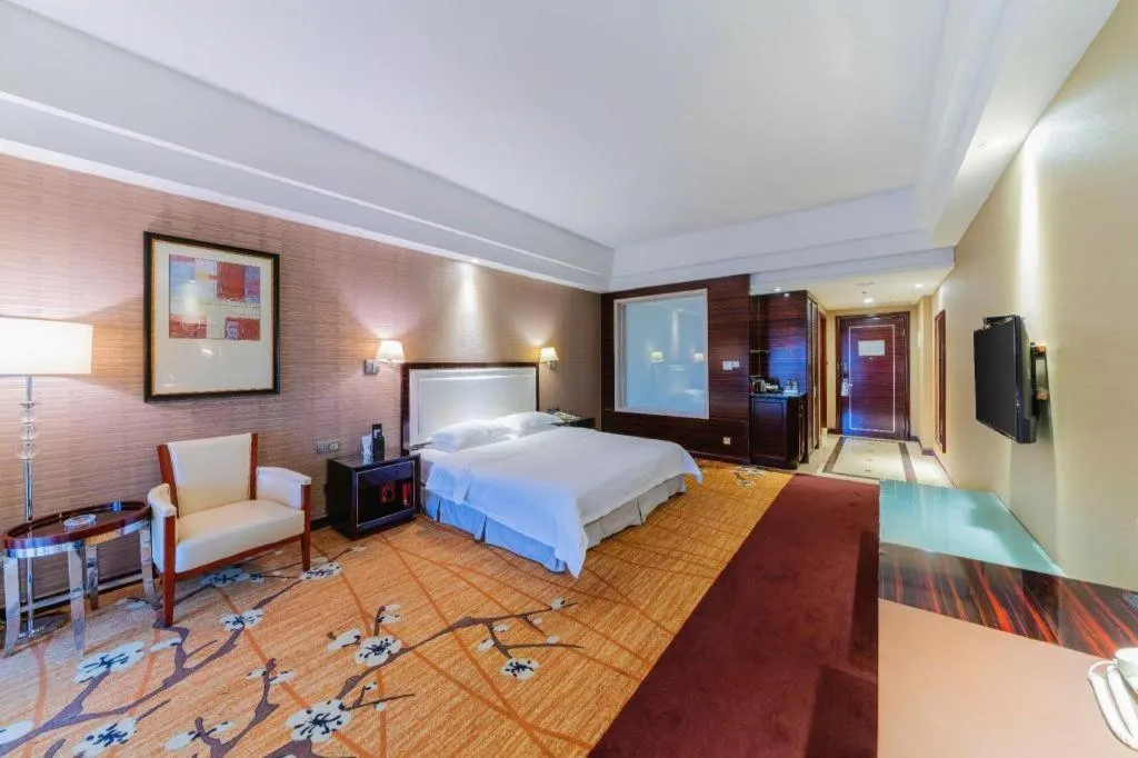 Bed in Country Garden Phoenix Hotel Yangshan