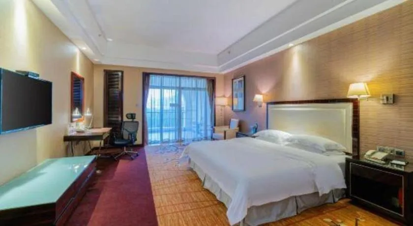 Bed in Country Garden Phoenix Hotel Yangshan