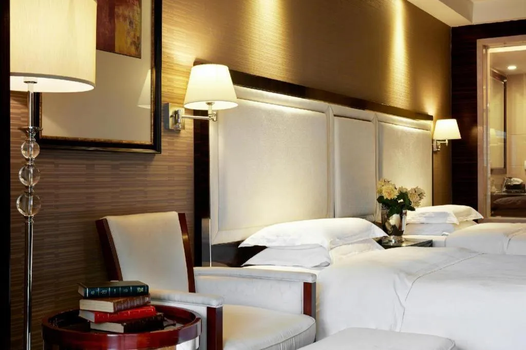 Bed in Country Garden Phoenix Hotel Yangshan