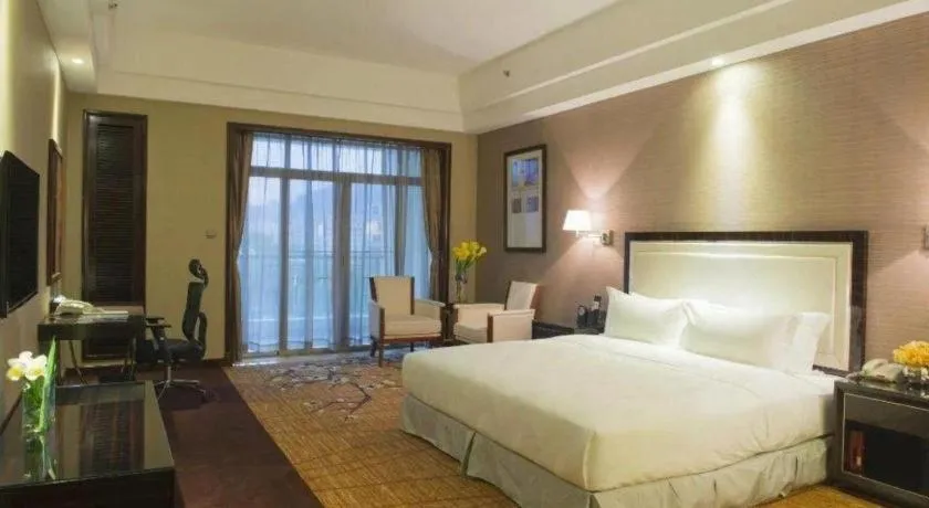 Bed in Country Garden Phoenix Hotel Yangshan