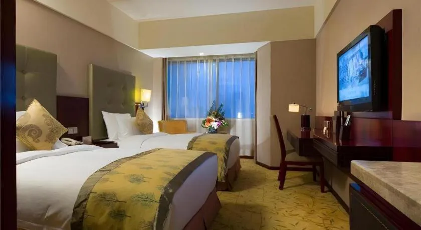 Bed in WYNDHAM HOTEL XIAN