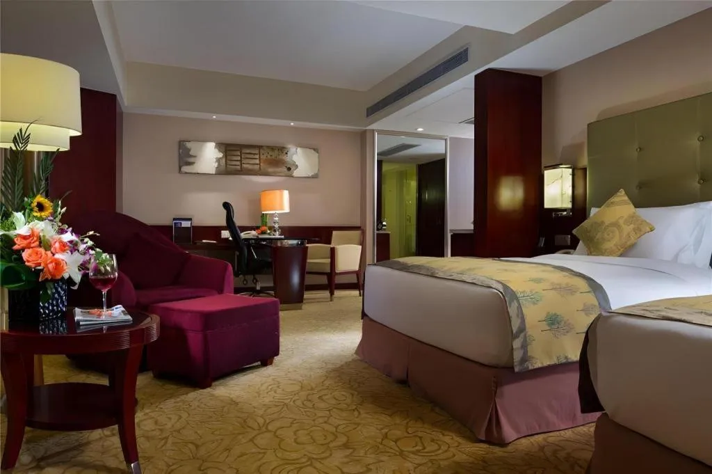 Bed in WYNDHAM HOTEL XIAN