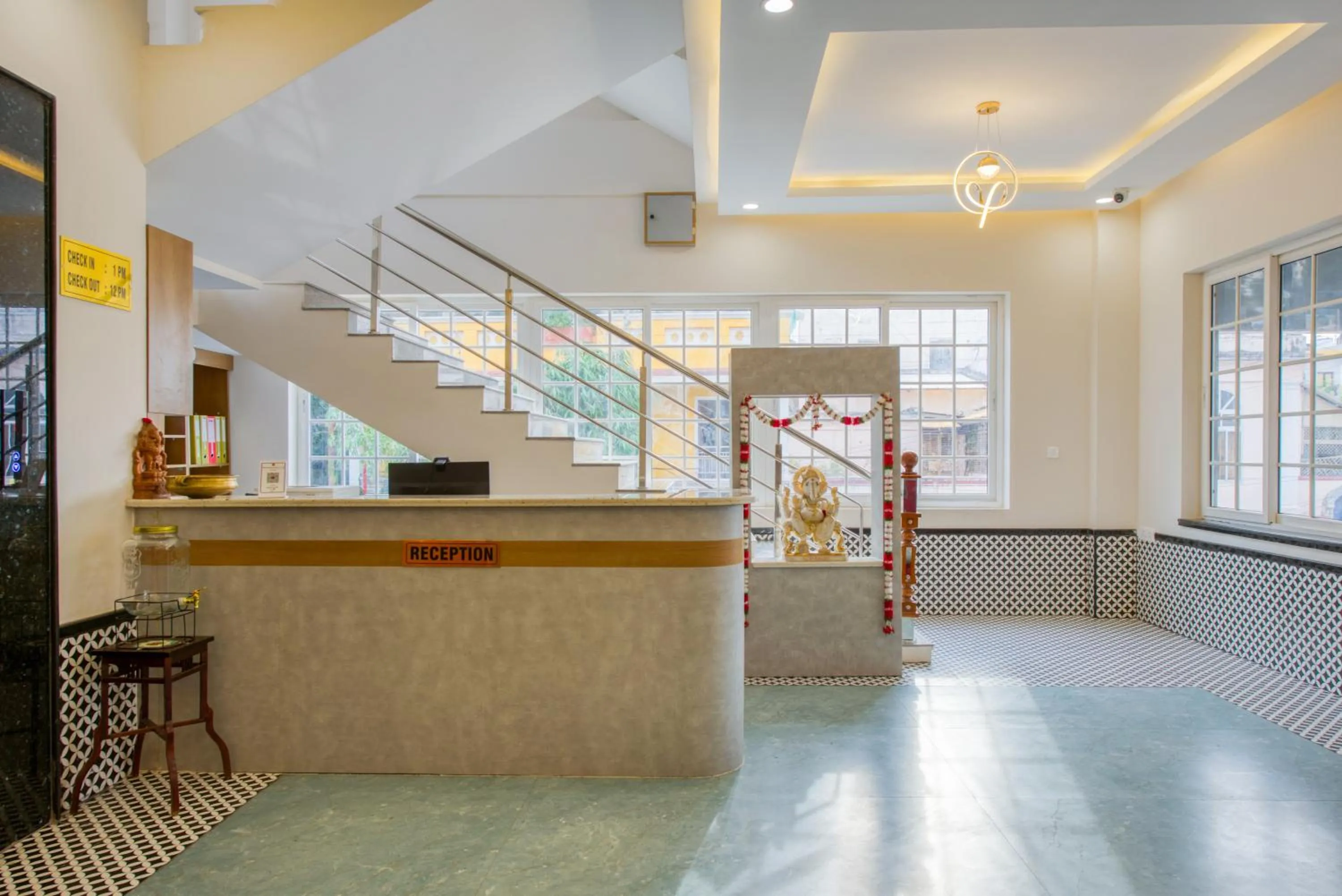 Lobby or reception in Hotel Sunlight