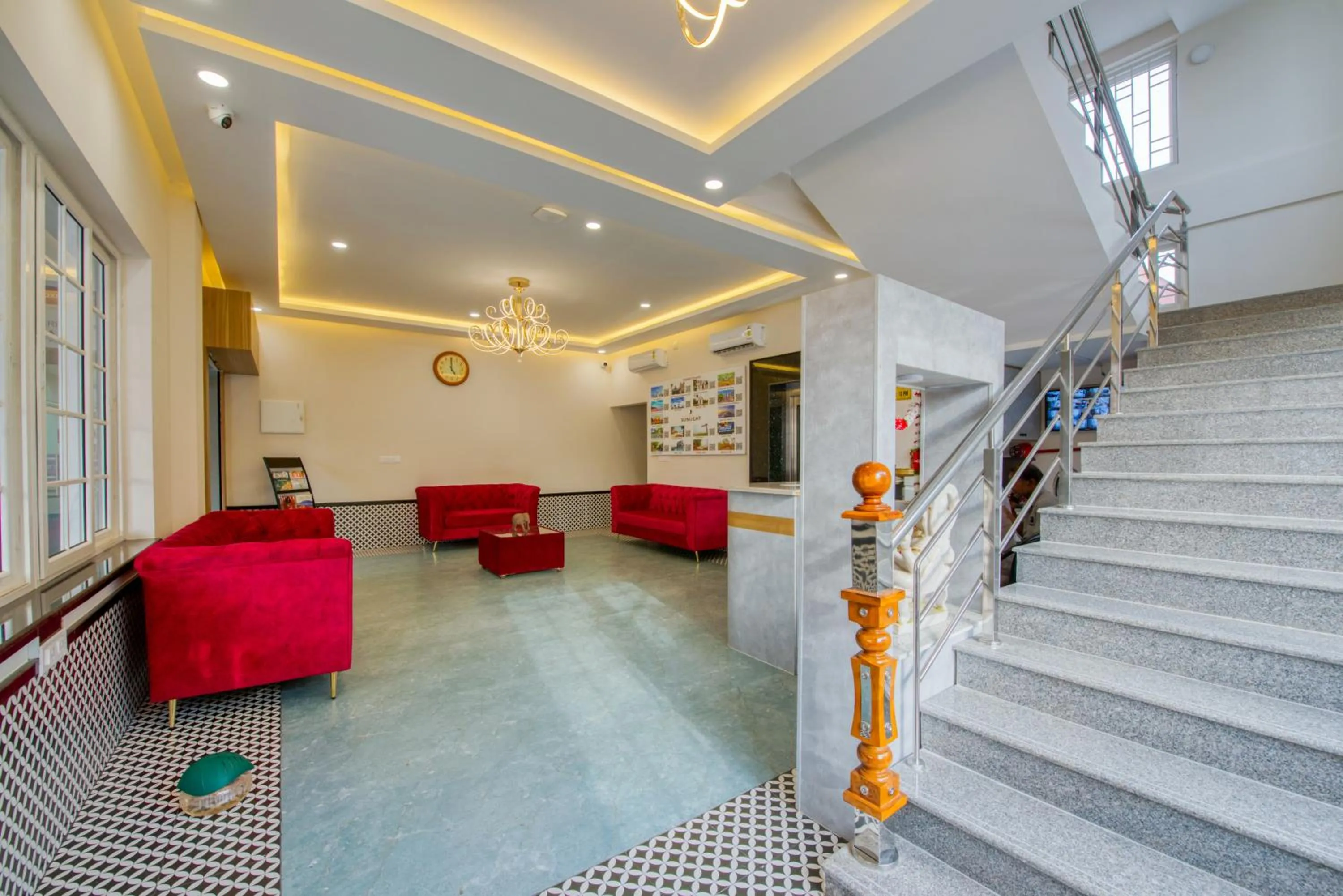 Lobby or reception in Hotel Sunlight