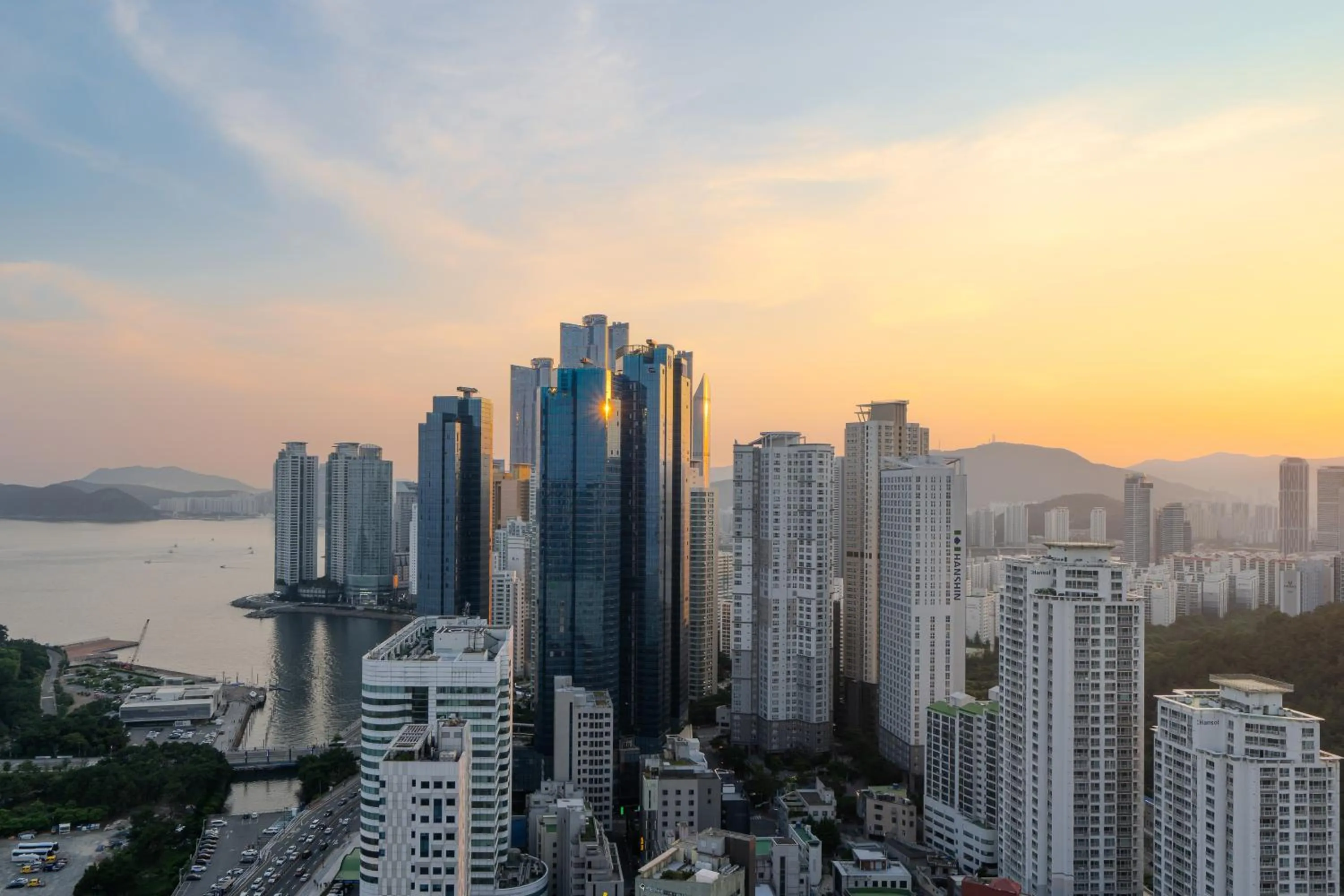 Sea view in Le Collective Haeundae Paragraf
