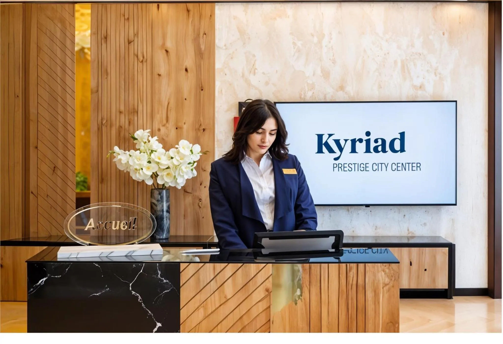 Lobby or reception in Kyriad Prestige City Center Tunis