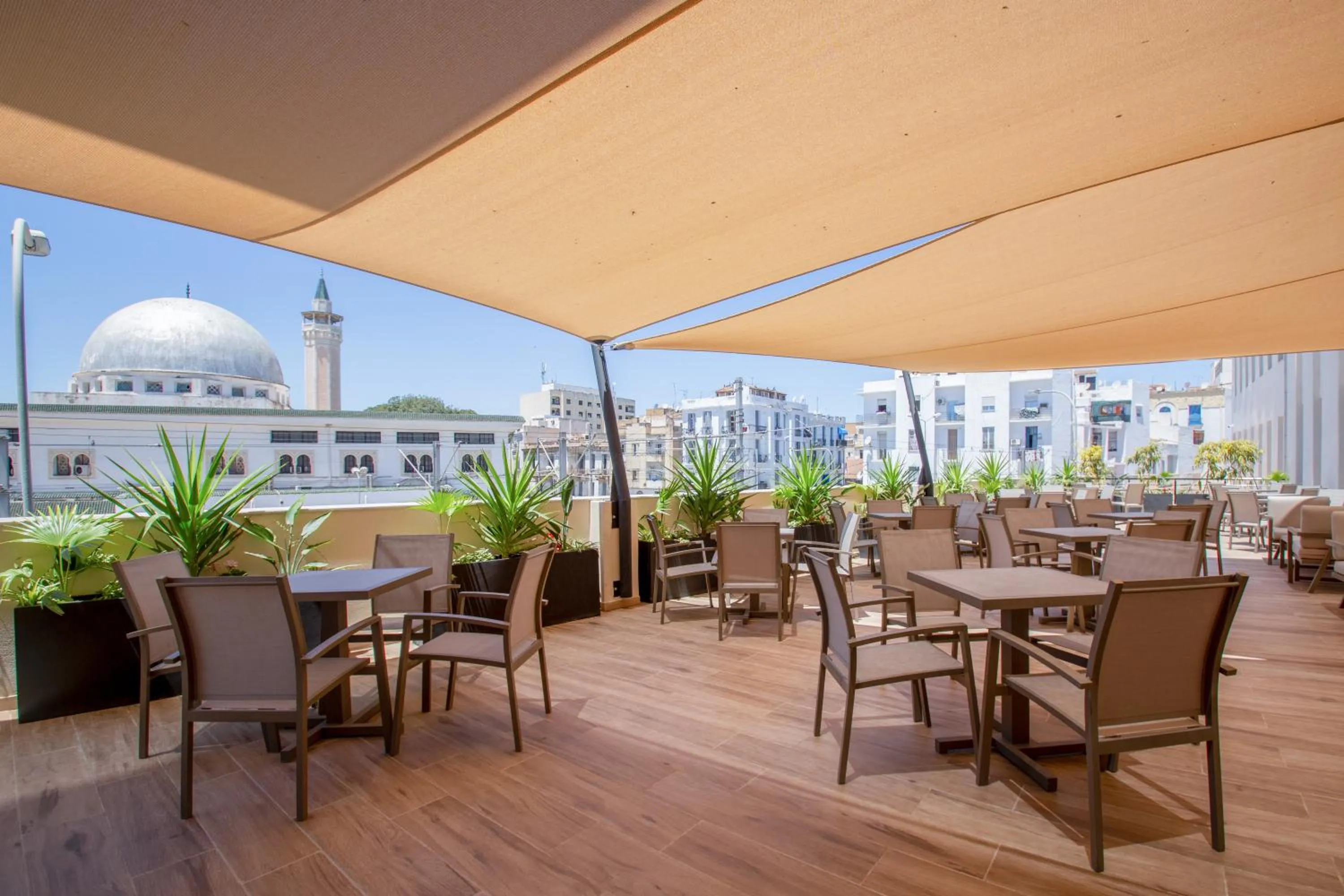 Balcony/Terrace in Kyriad Prestige City Center Tunis