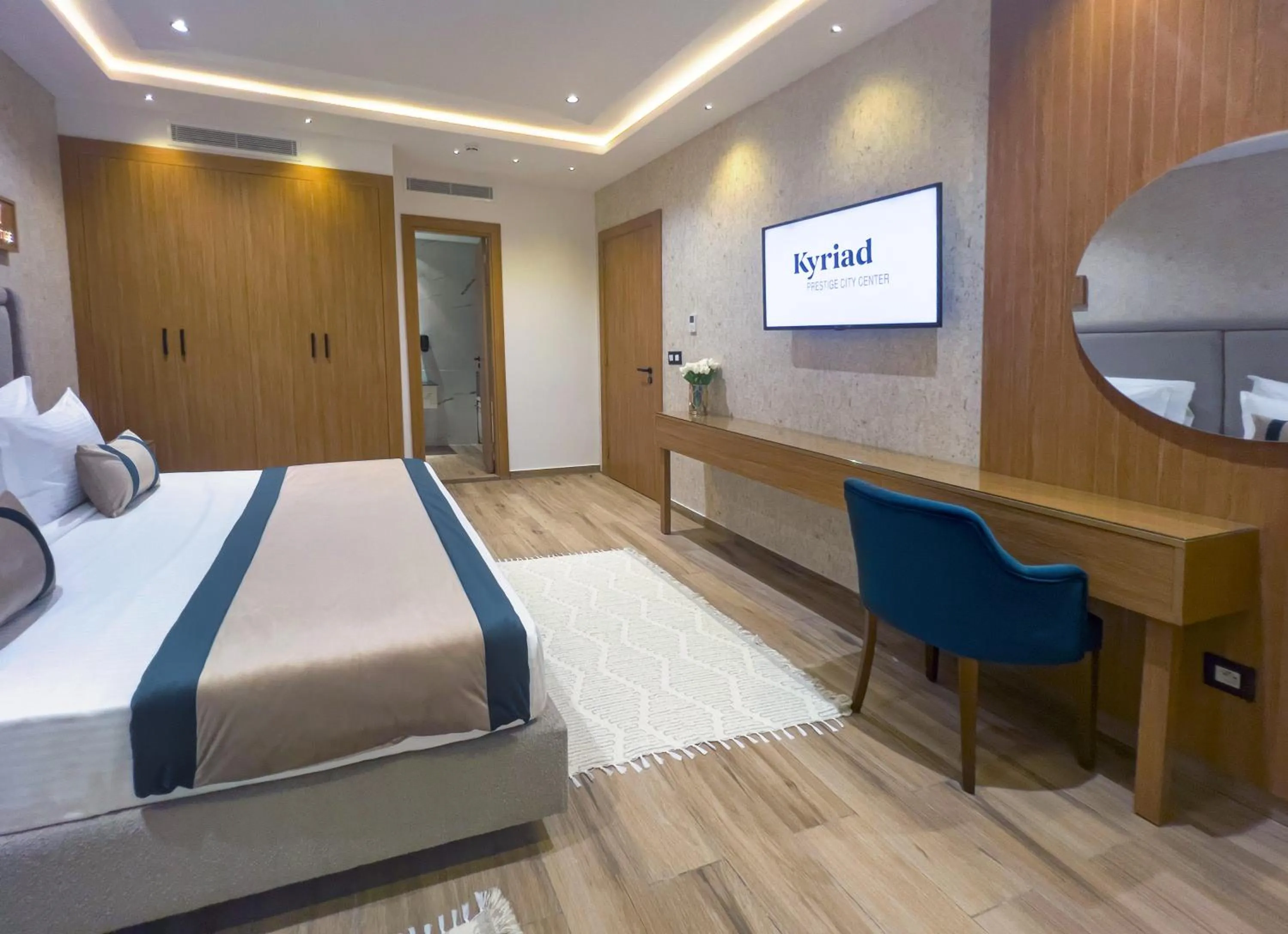 Bed in Kyriad Prestige City Center Tunis