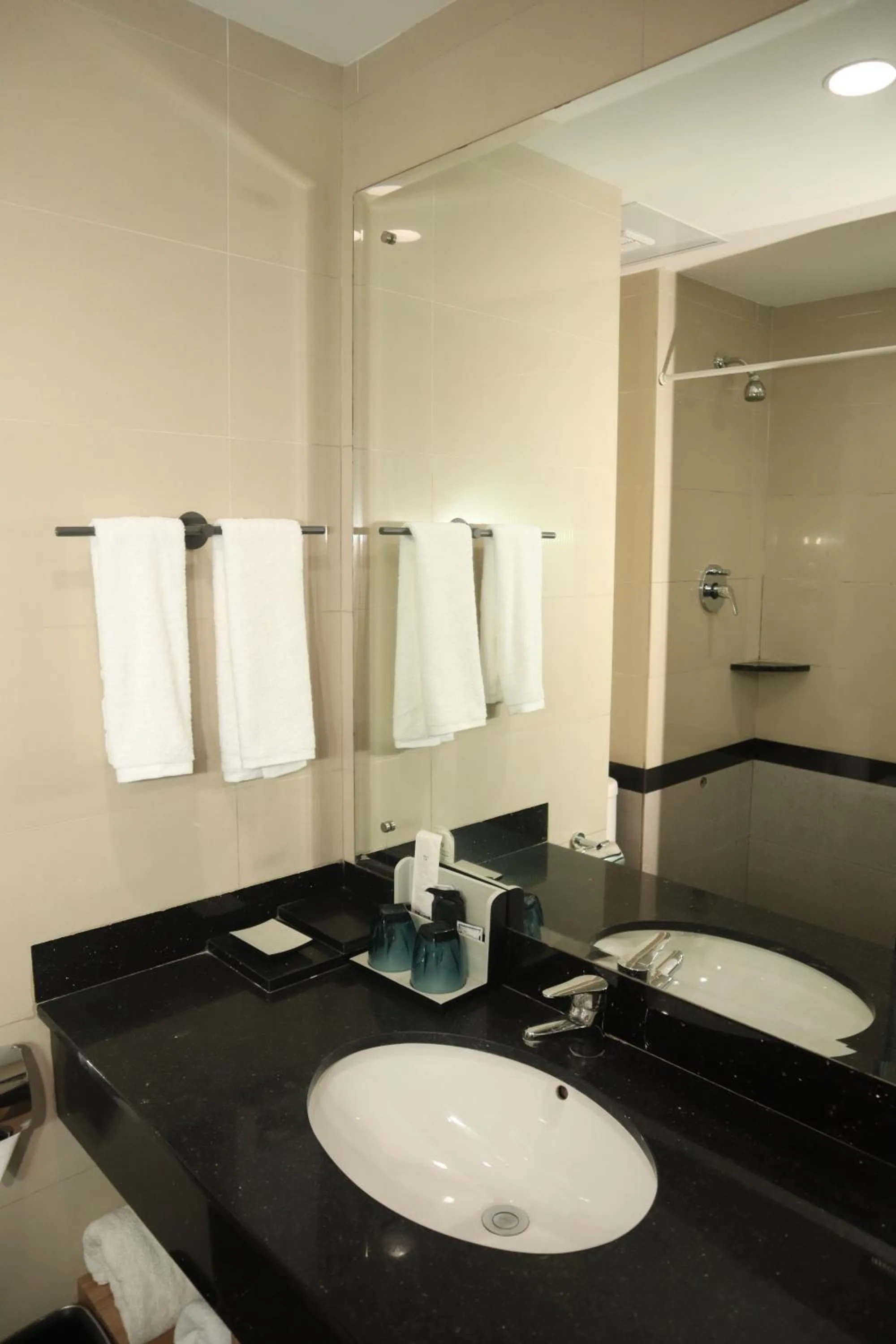 Toilet in Aglow Hotel Harbor Bay Batam