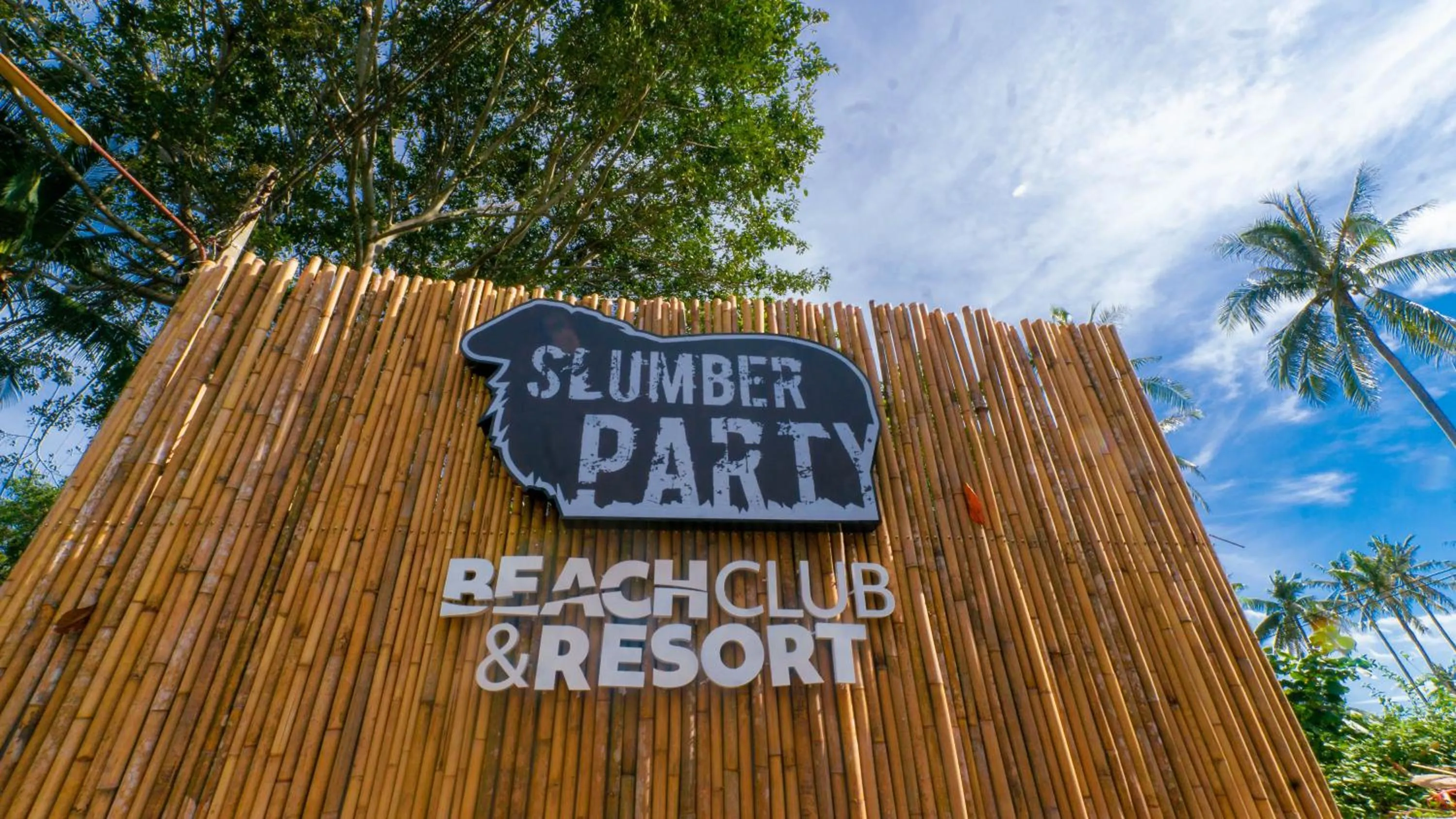 Property logo or sign in Slumber Party Beach Club and Resort Koh Phangan