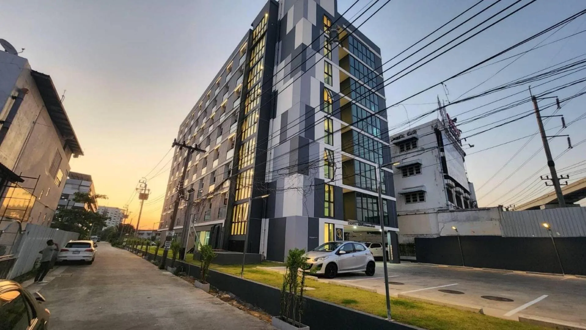 Property building in OK Hotel Bangkok