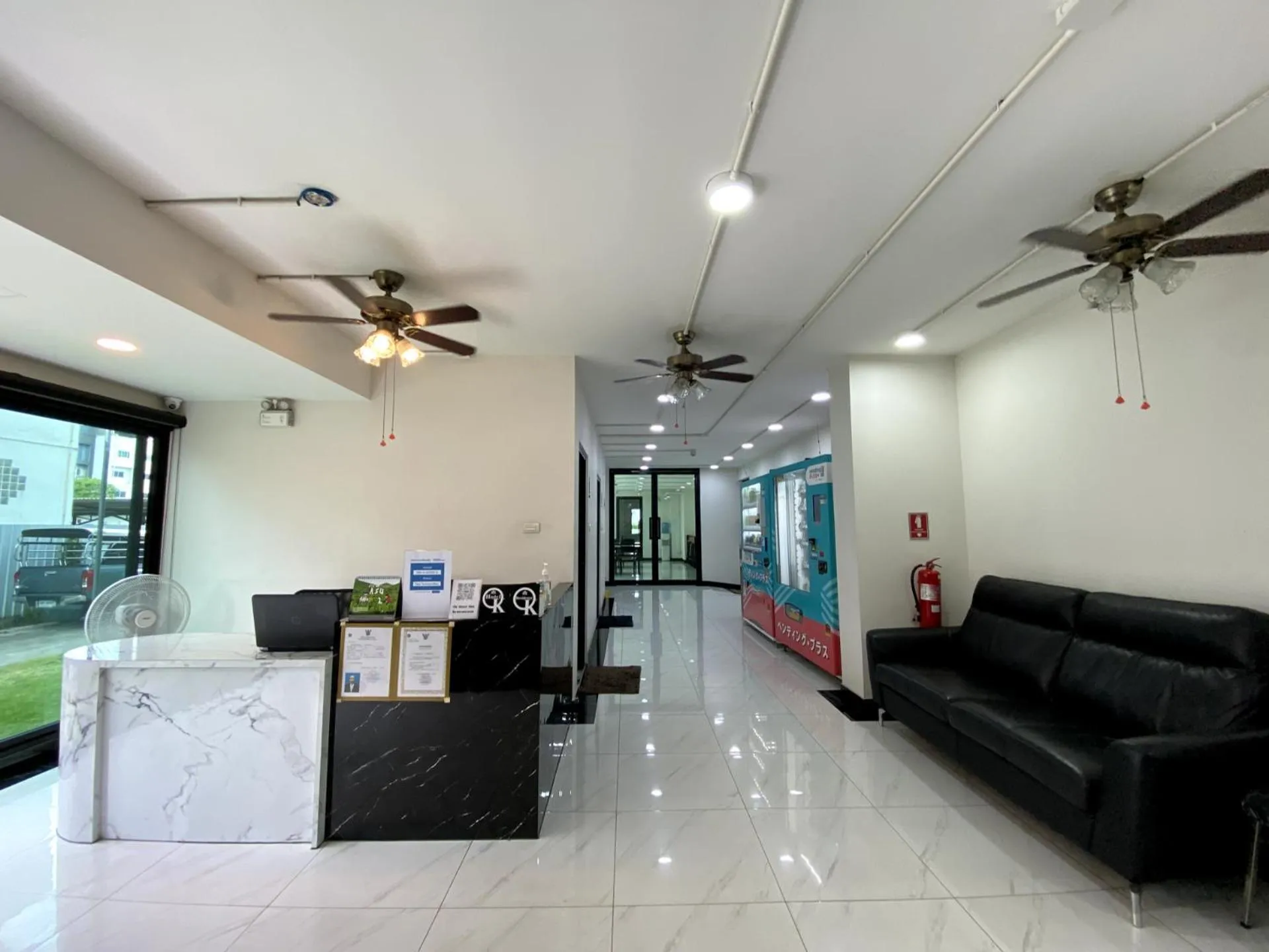 Lobby or reception in OK Hotel Bangkok