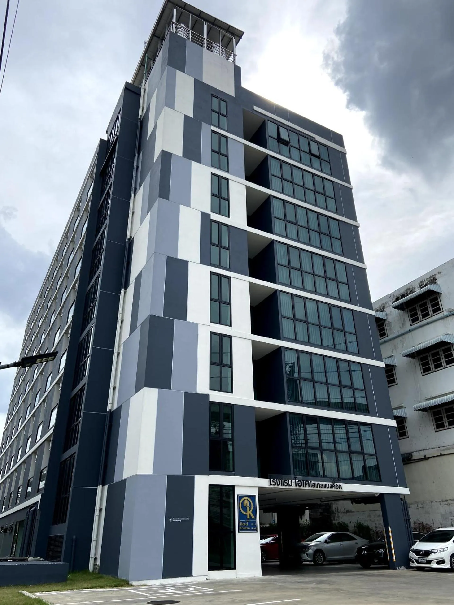 Property building in OK Hotel Bangkok