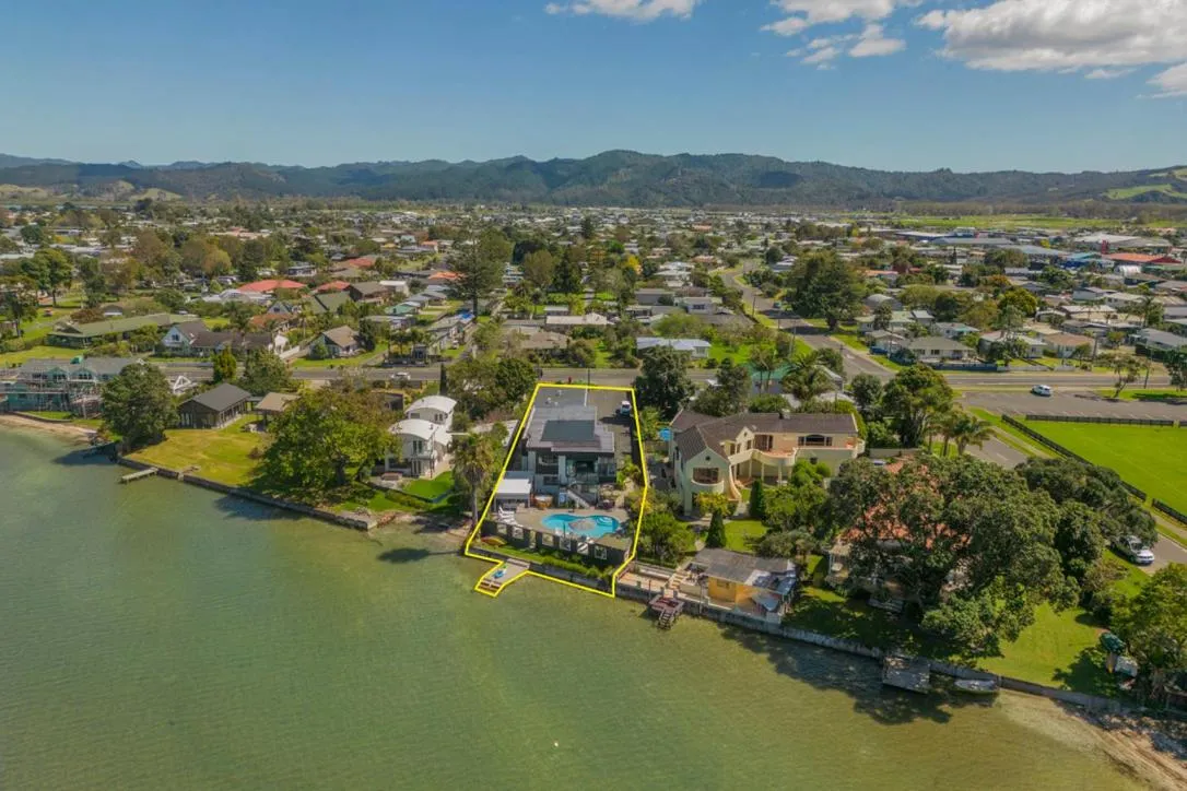 Bird's eye view in Oceans 88 Whitianga Coastal Suites