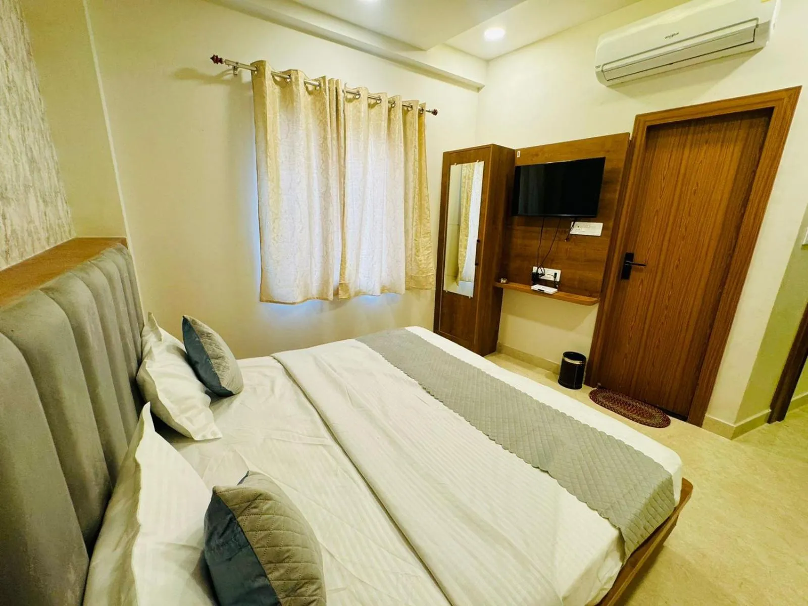 Bed in Hotel Najaf Palace