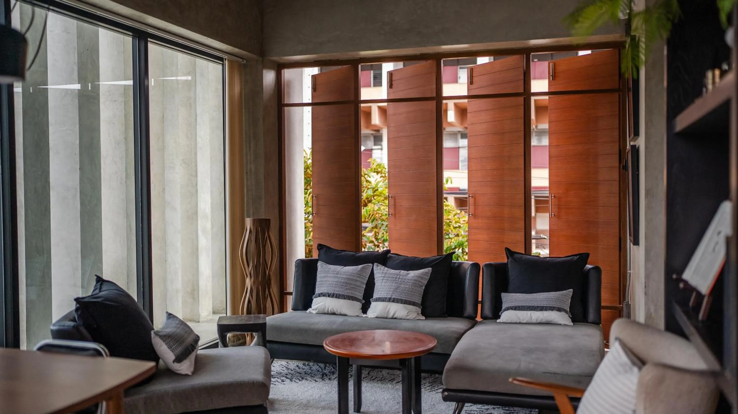 Seating area in The Hotel Journal Chiangmai