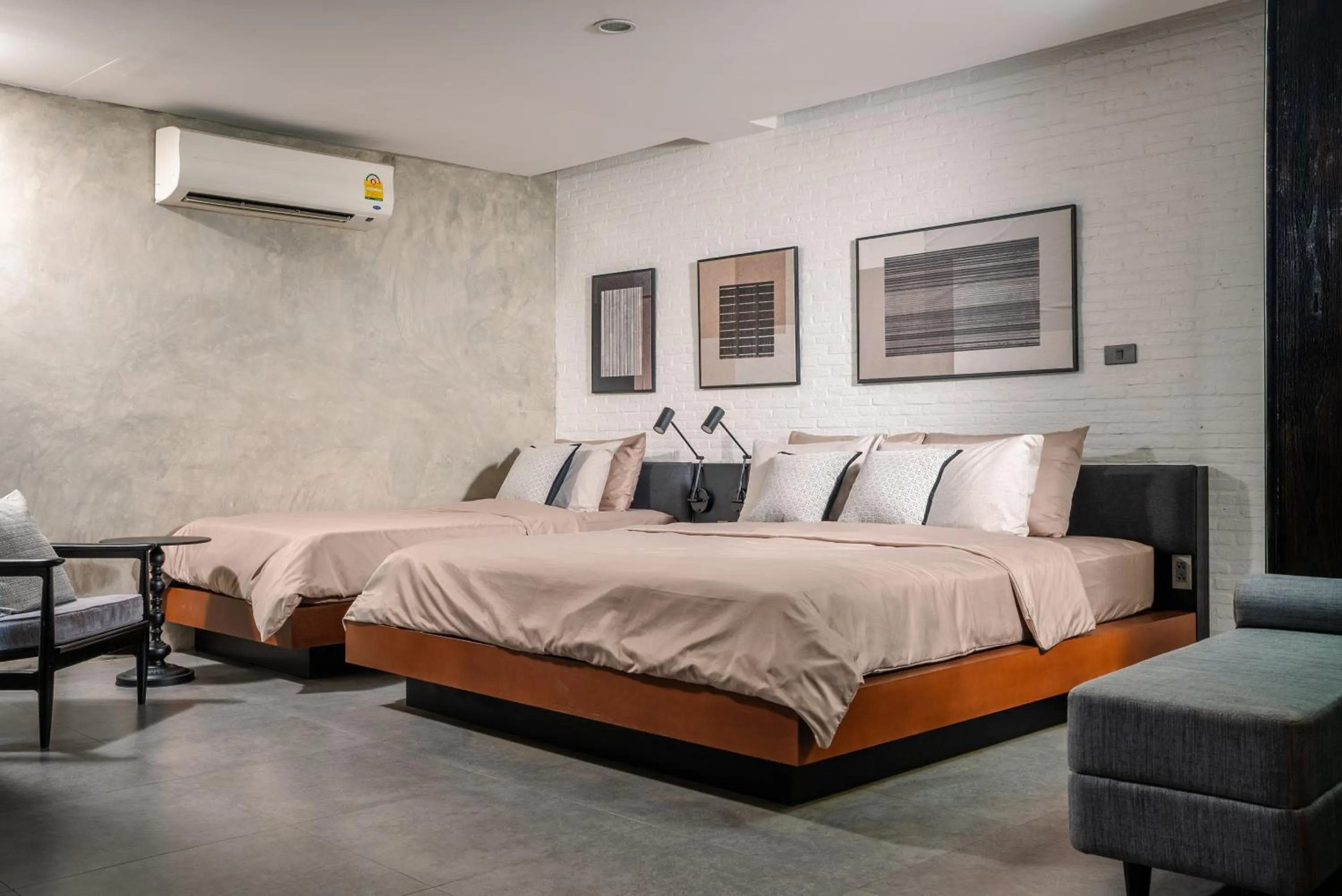 Bed in The Hotel Journal Chiangmai