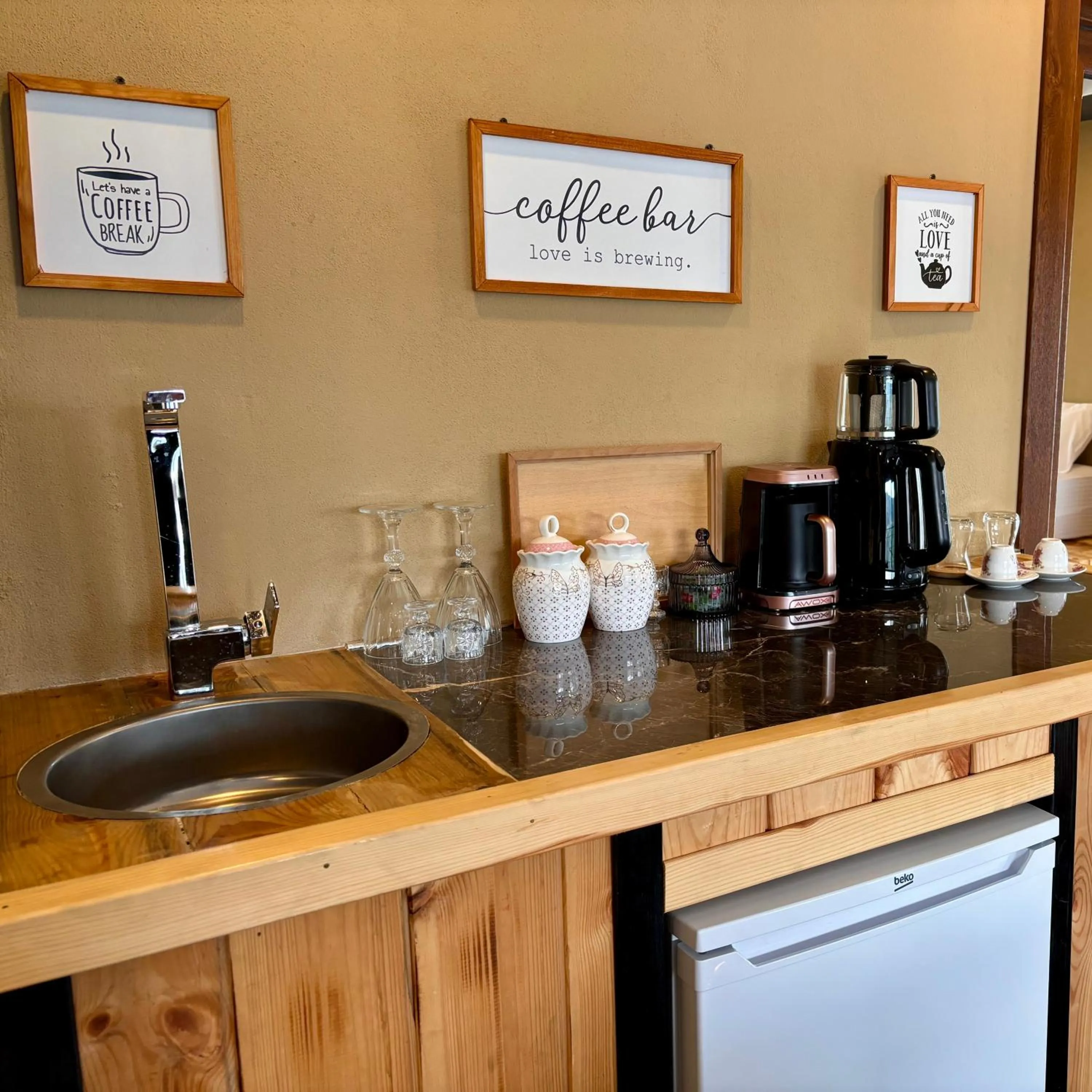 kitchen in Yaylamisun Suite Otel