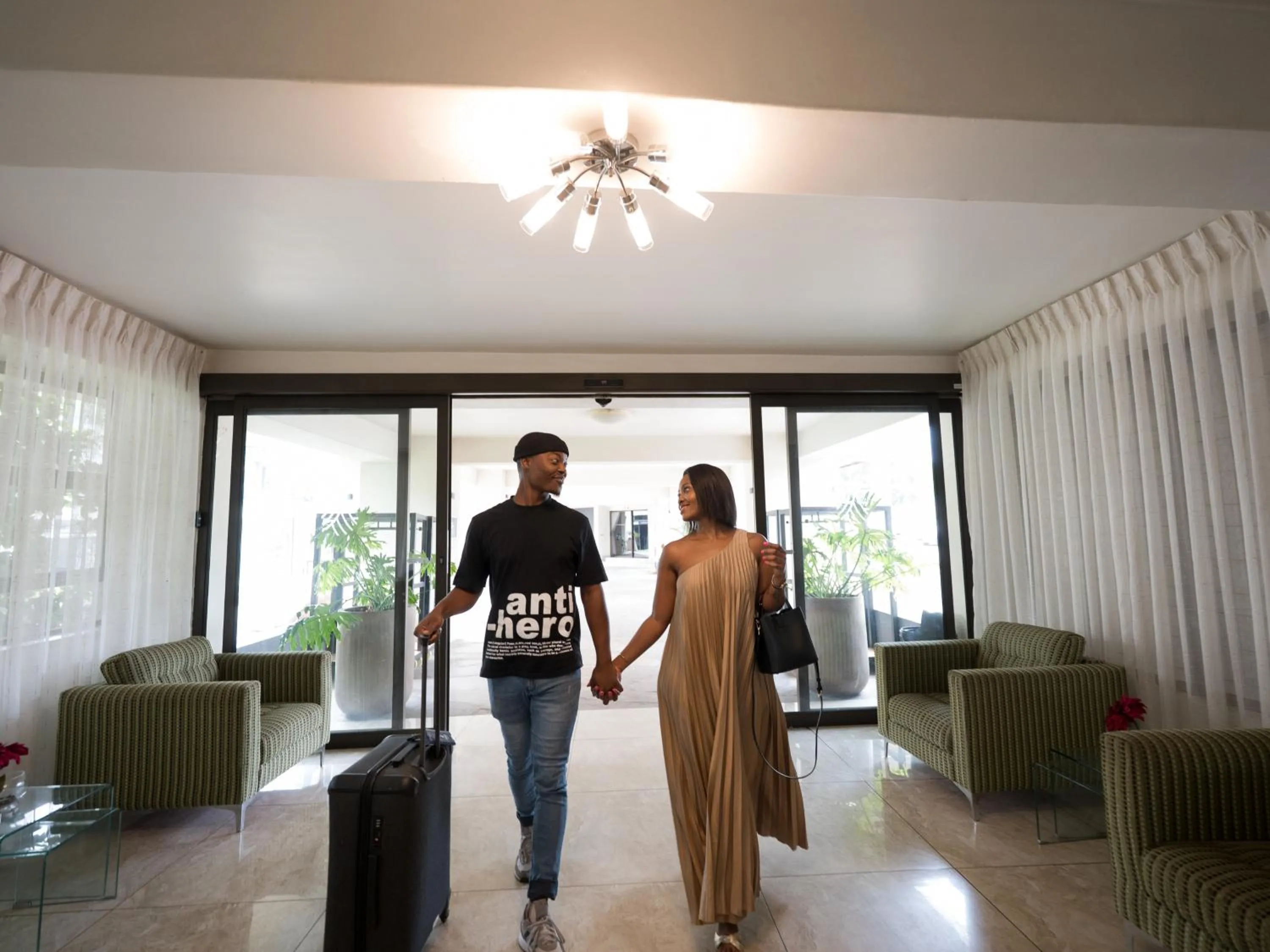 Lobby or reception in ANEW Hotel & Convention Centre OR Tambo Johannesburg