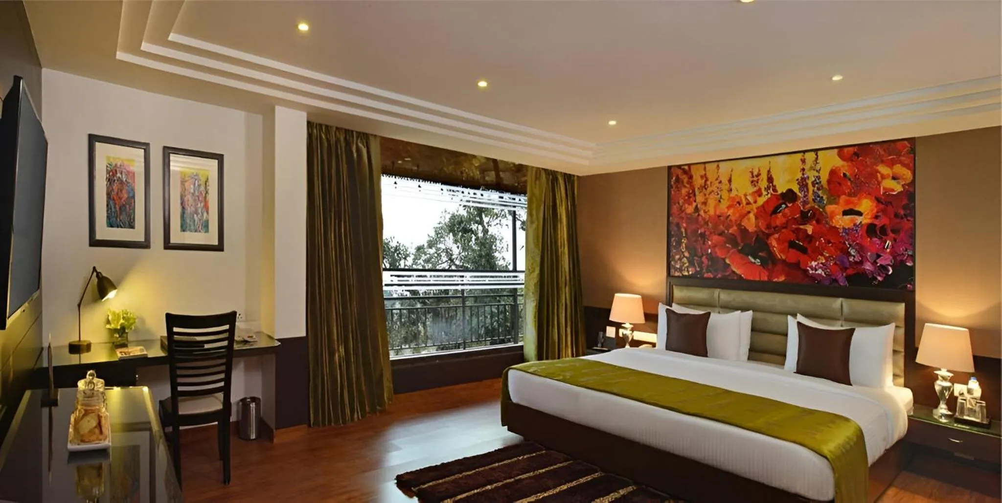 Bed in Fortune Park Moksha, Mcleodganj - Member ITC Hotels' Group