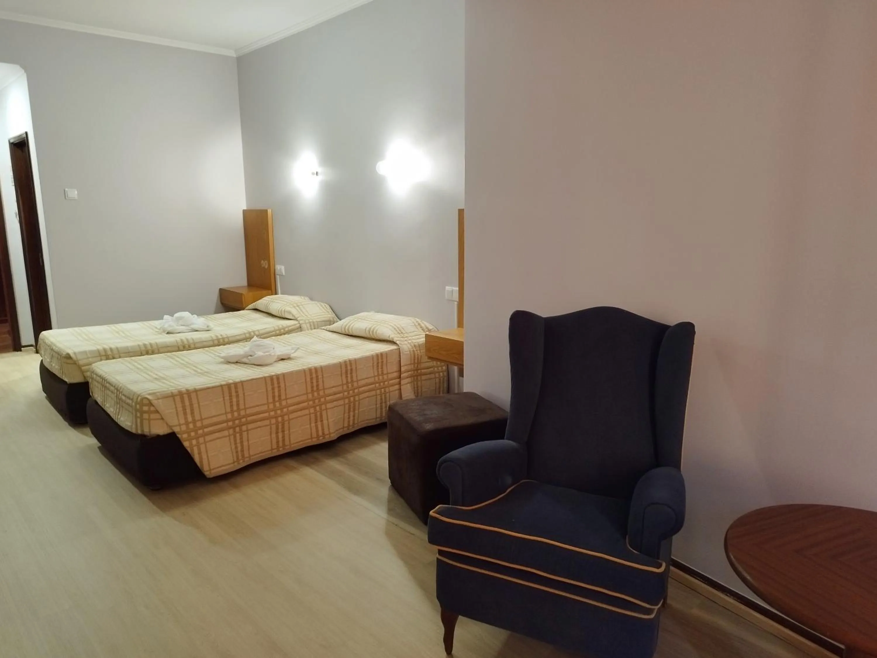 Bedroom, Bed in Alojamento Central II