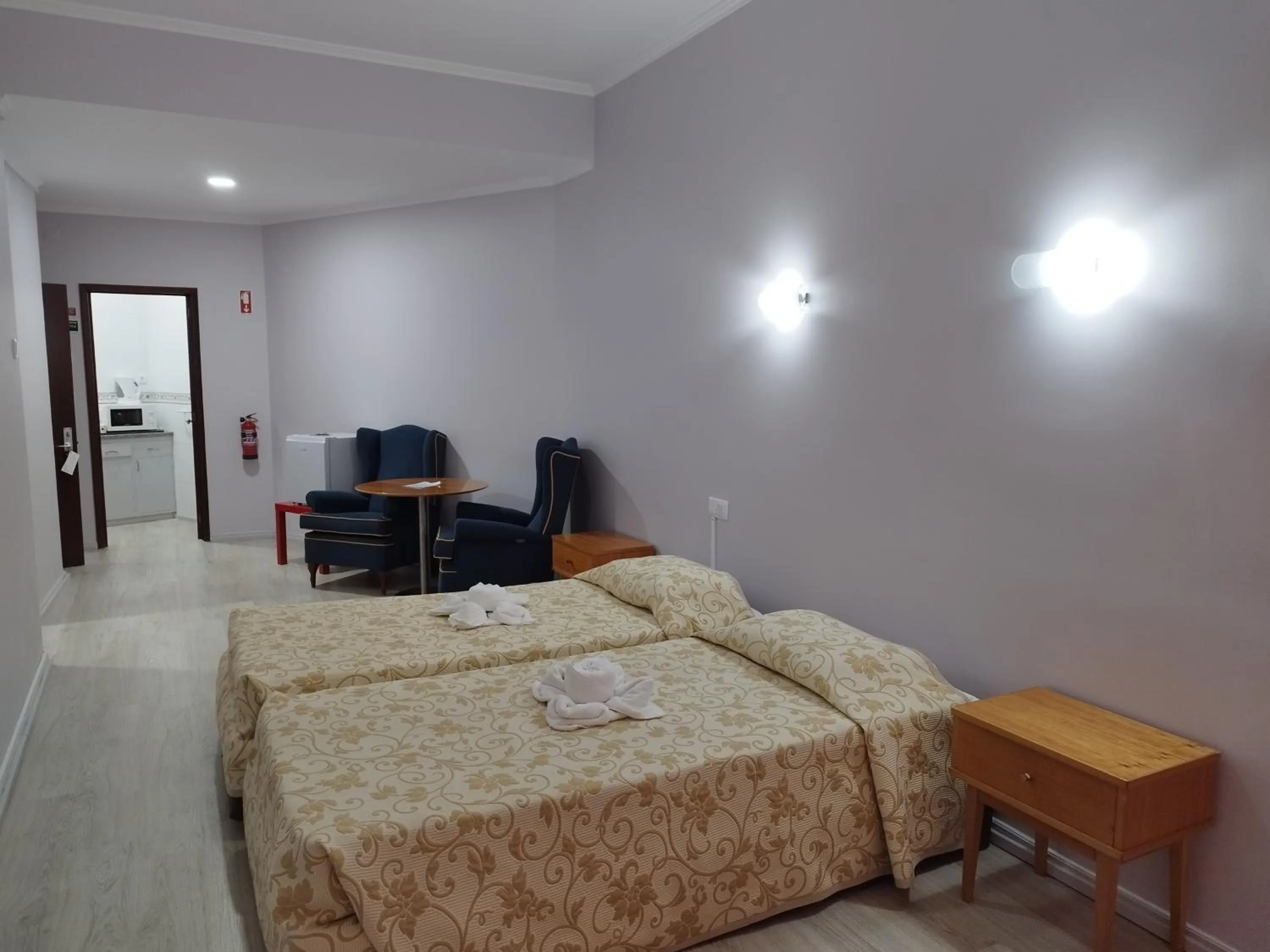 Bedroom, Bed in Alojamento Central II