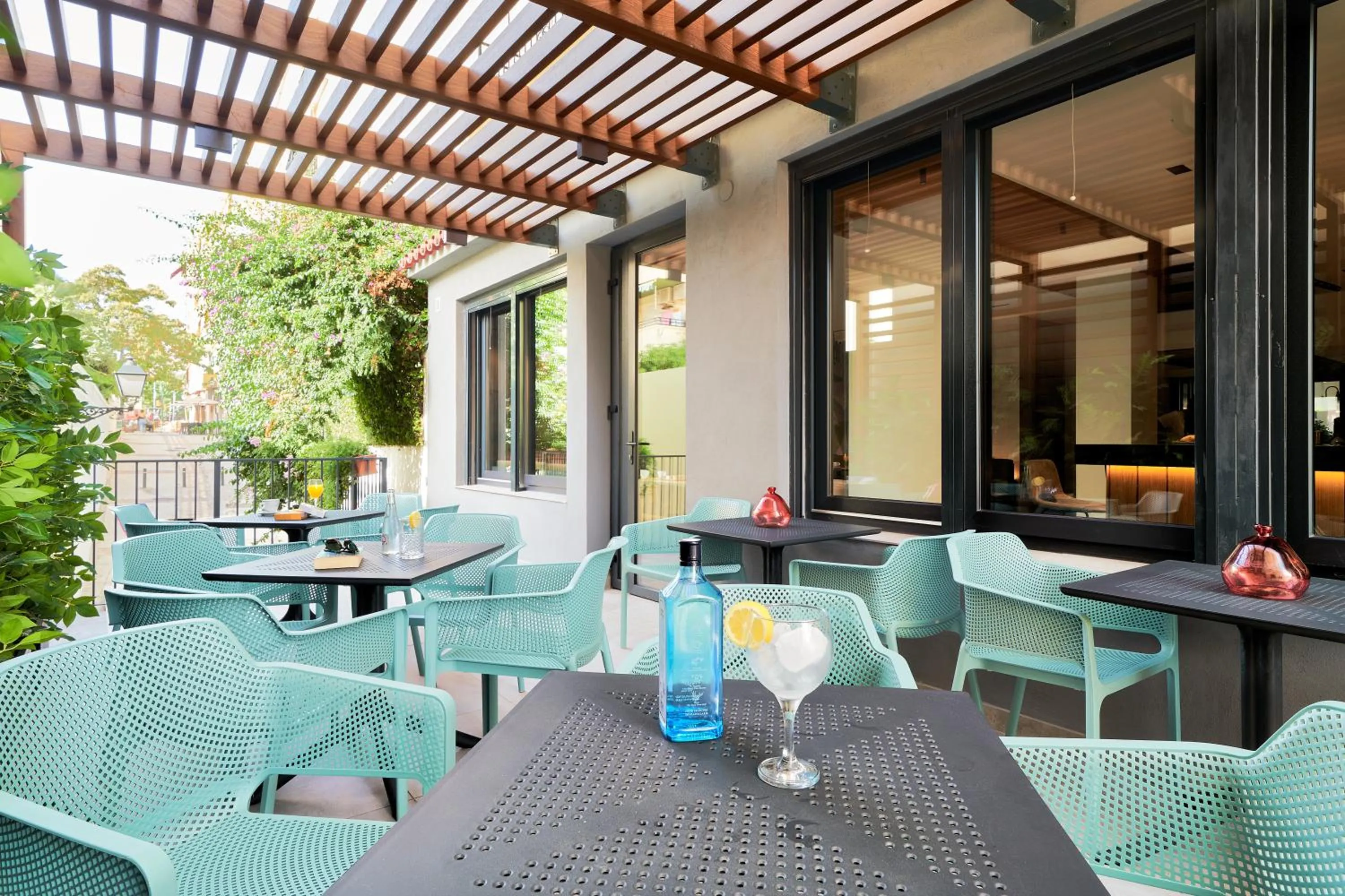 Patio in Hostal Sol y Miel