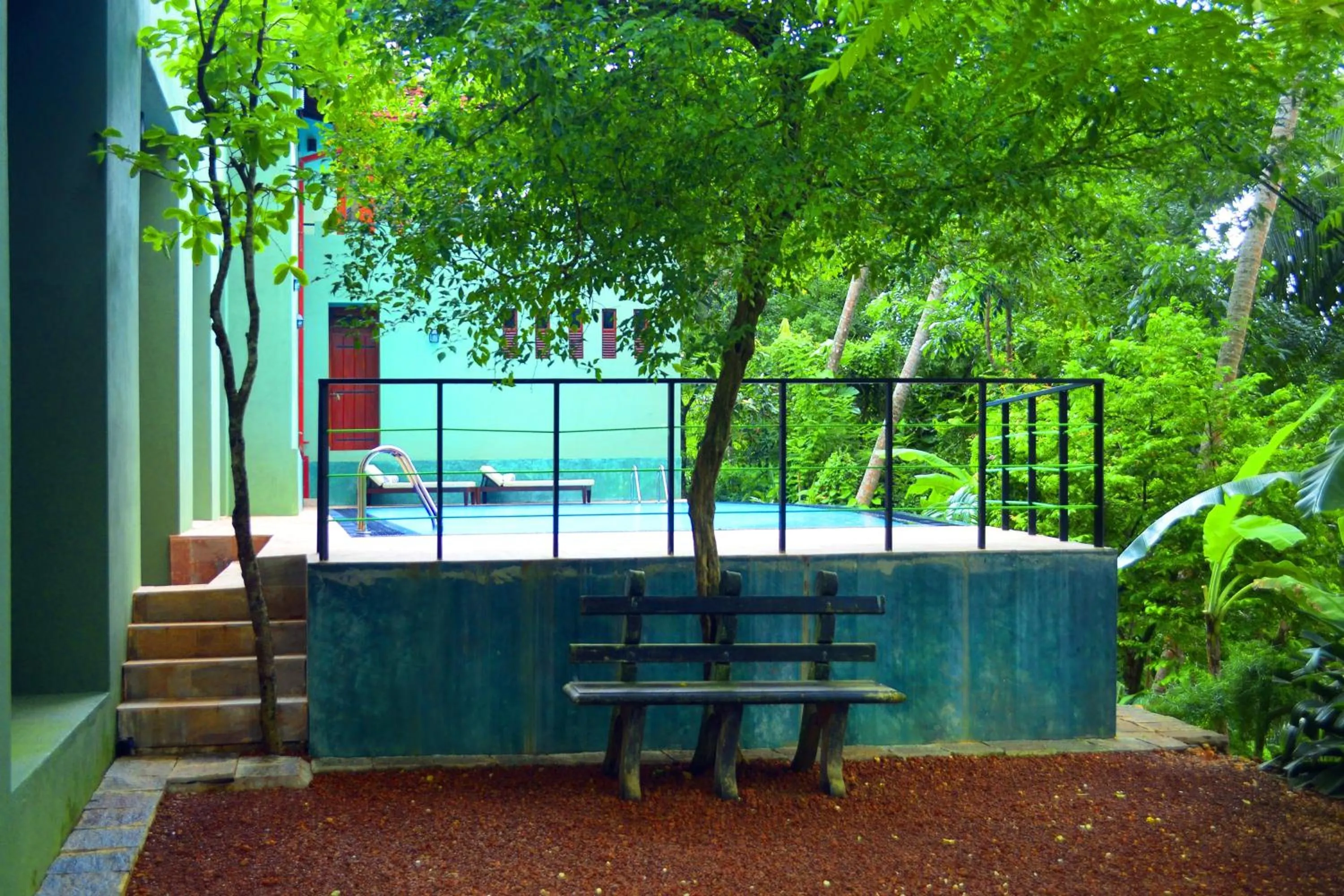 Swimming pool in Tropical Retreat