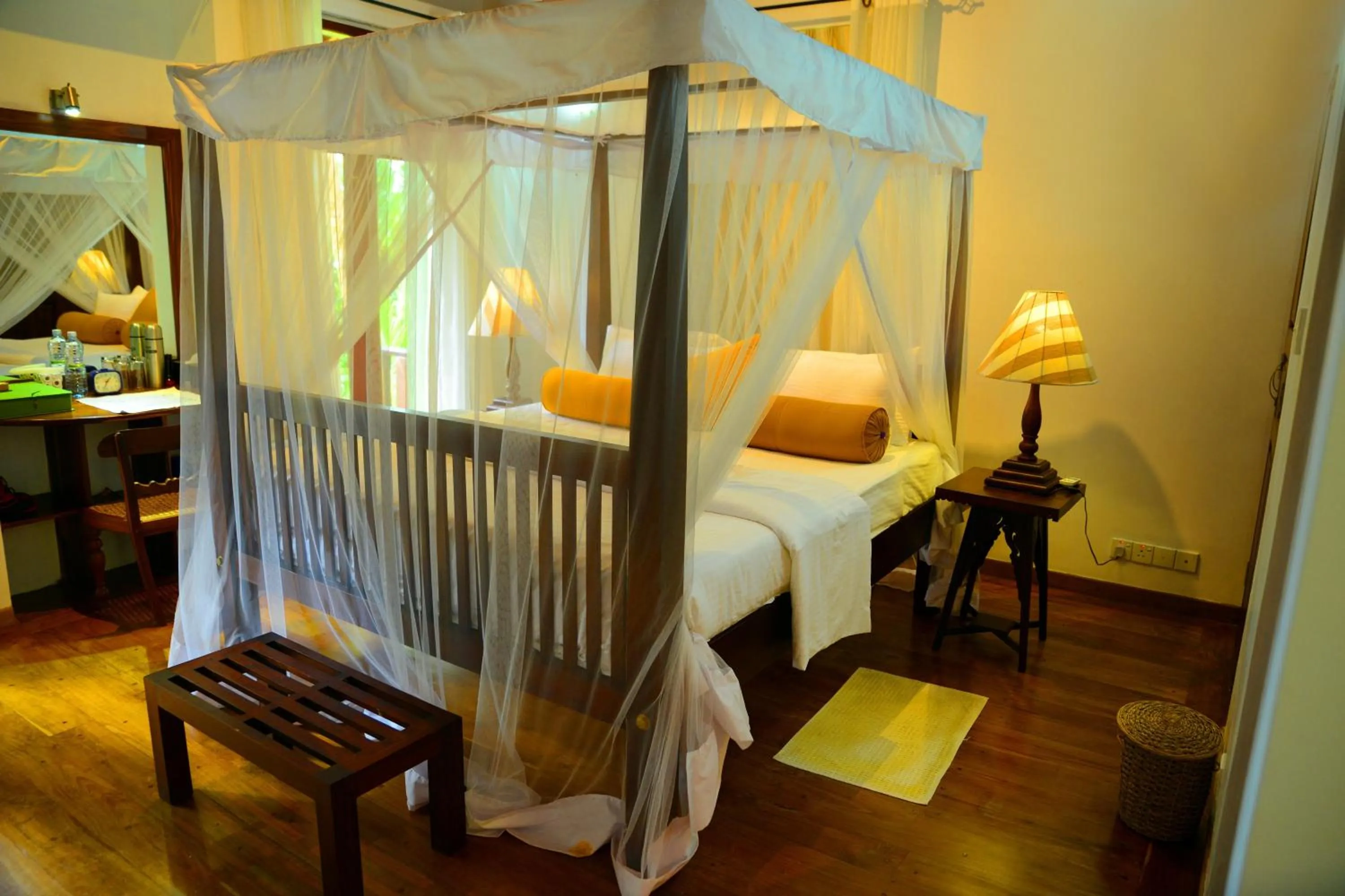 Bedroom in Tropical Retreat