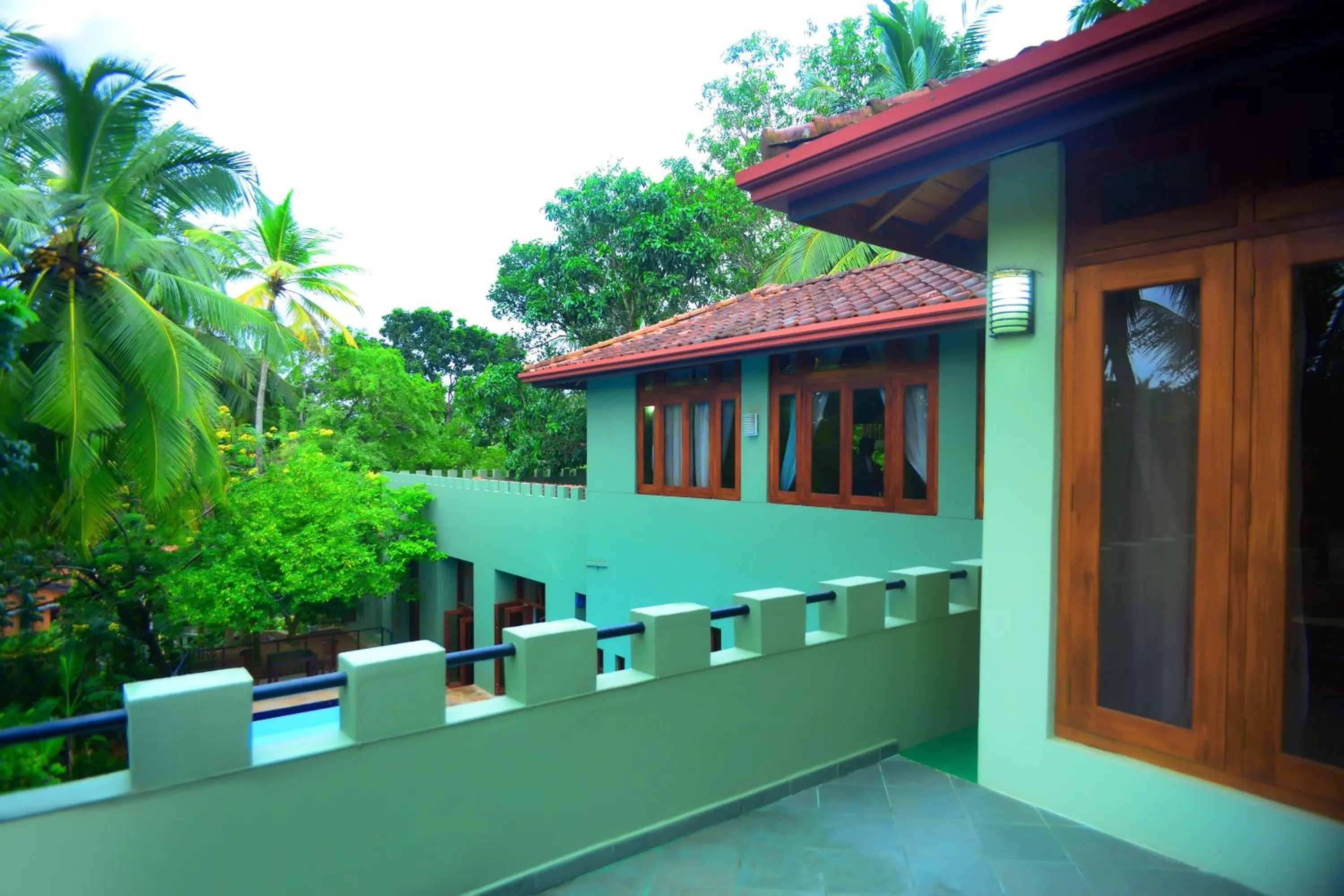 Balcony/Terrace in Tropical Retreat