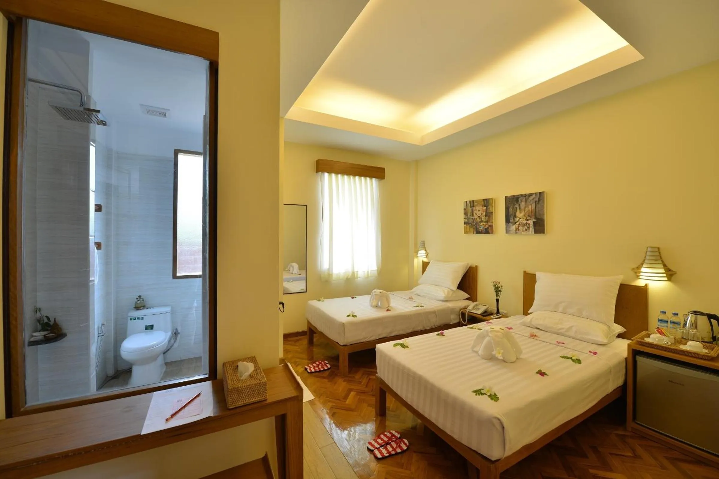 Decorative detail in Northern Breeze Hotel