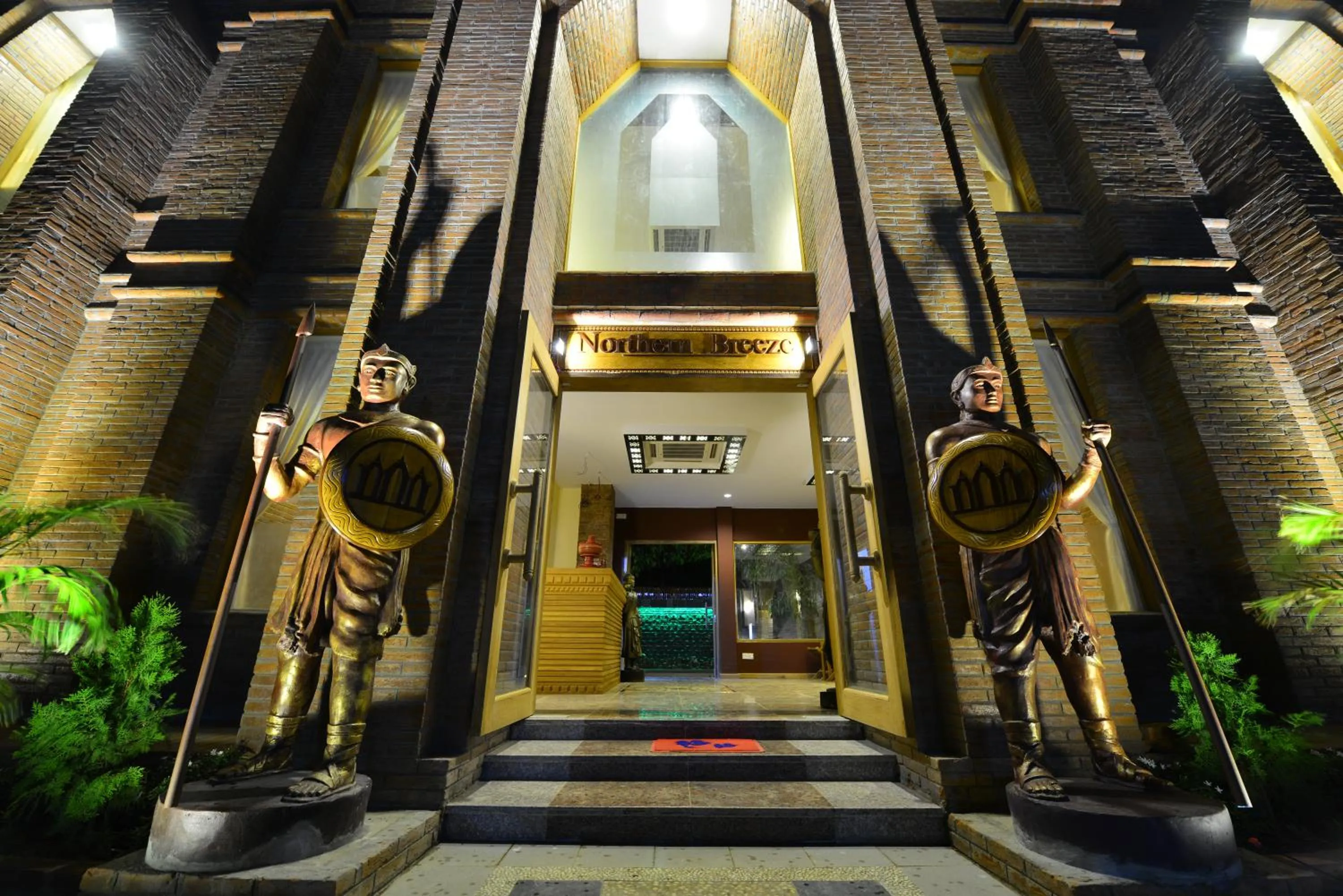 Facade/entrance in Northern Breeze Hotel