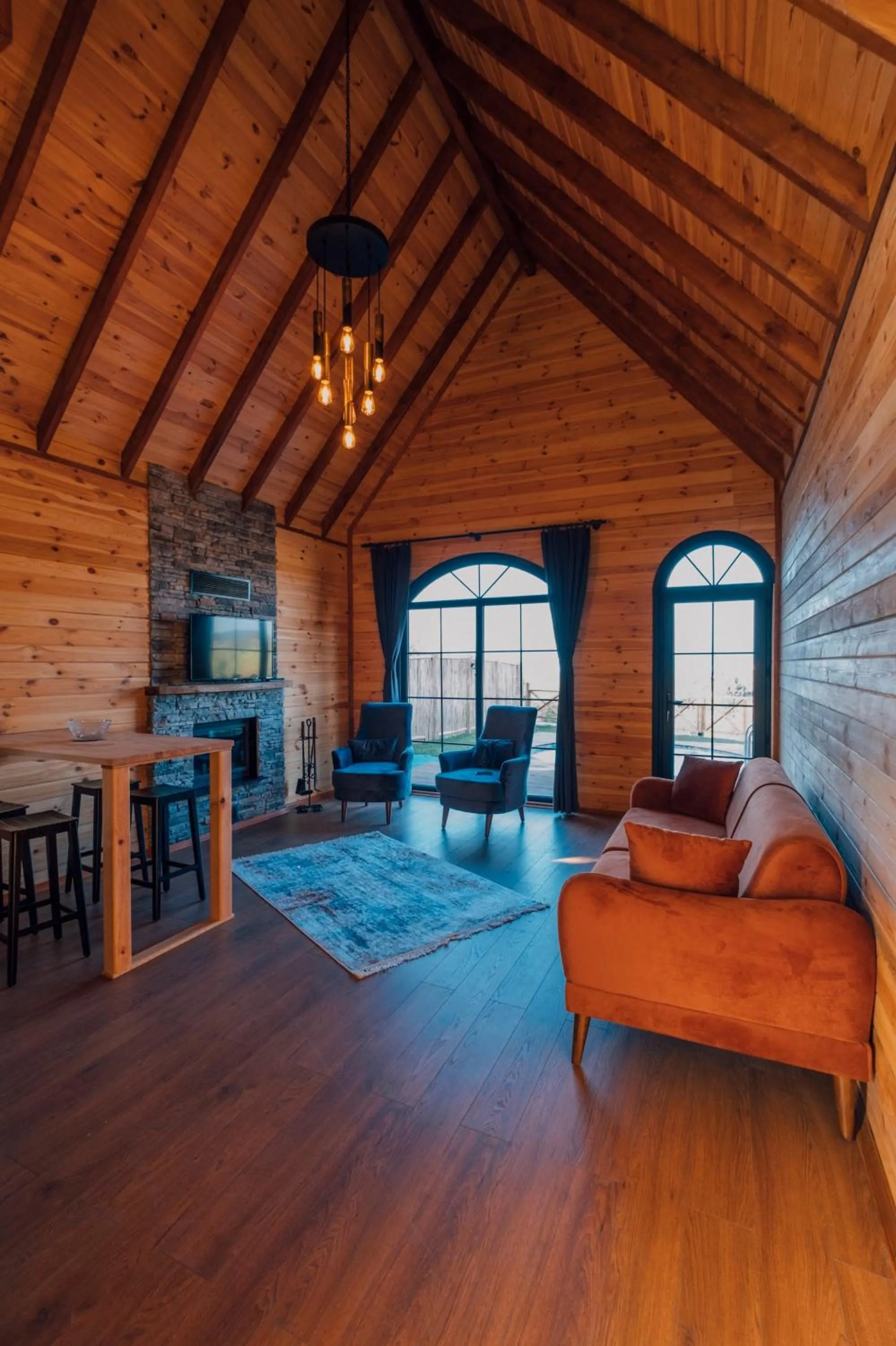 Communal lounge/ TV room, Bed in Sapanca Kırsal Silence