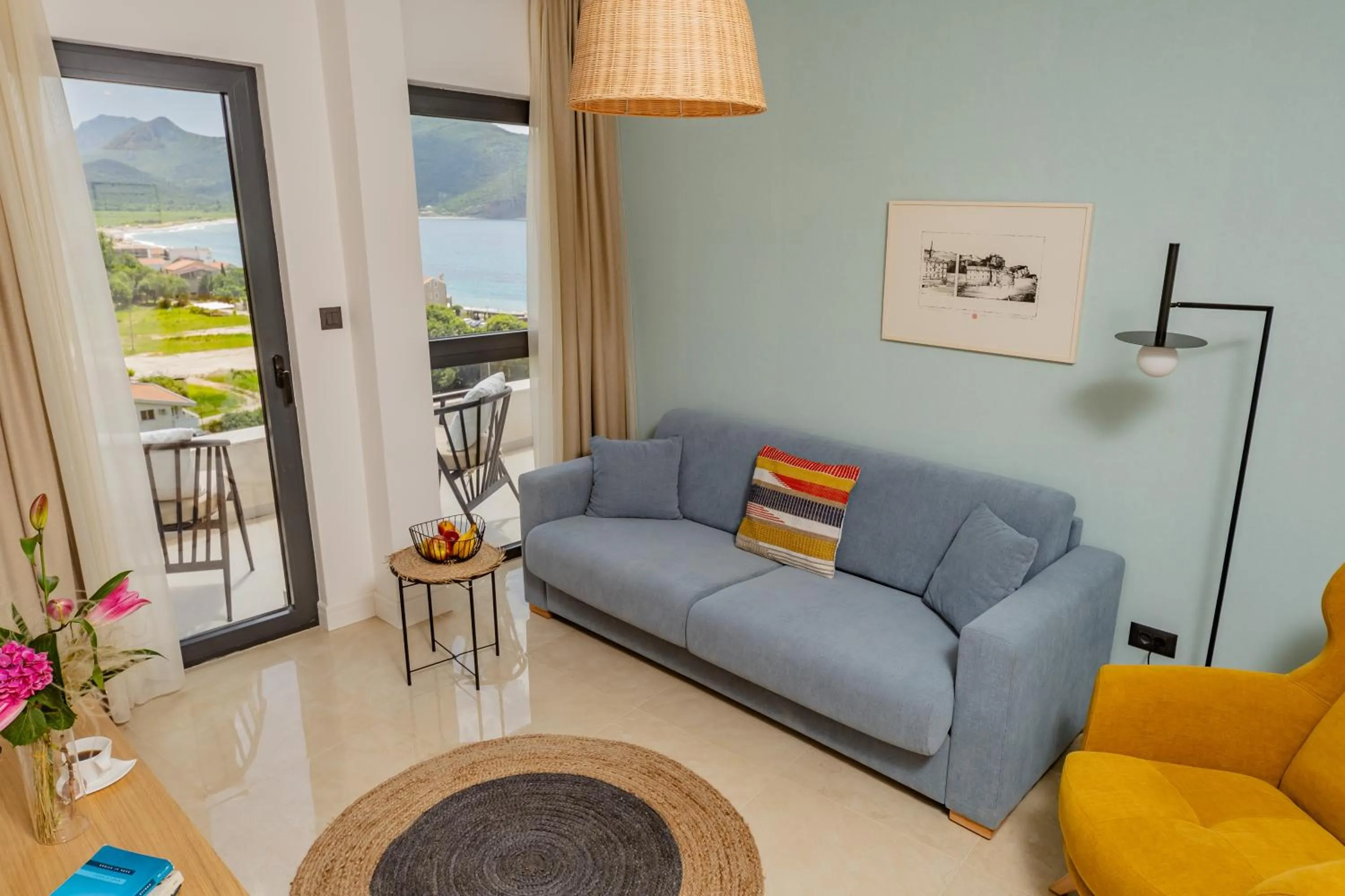 Living room in Hotel AQUILO