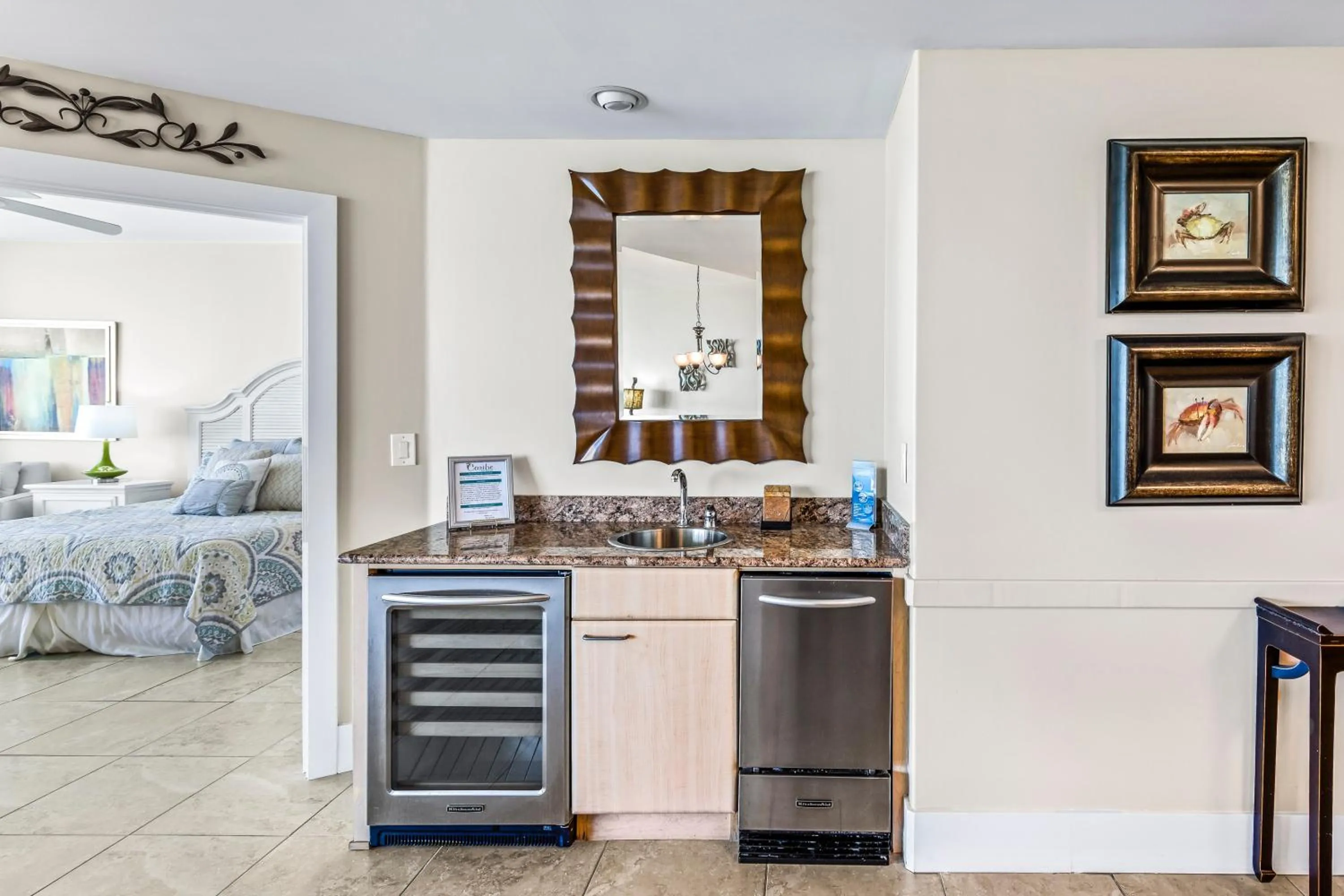 Kitchen or kitchenette in Caribe Resort by Hosteeva