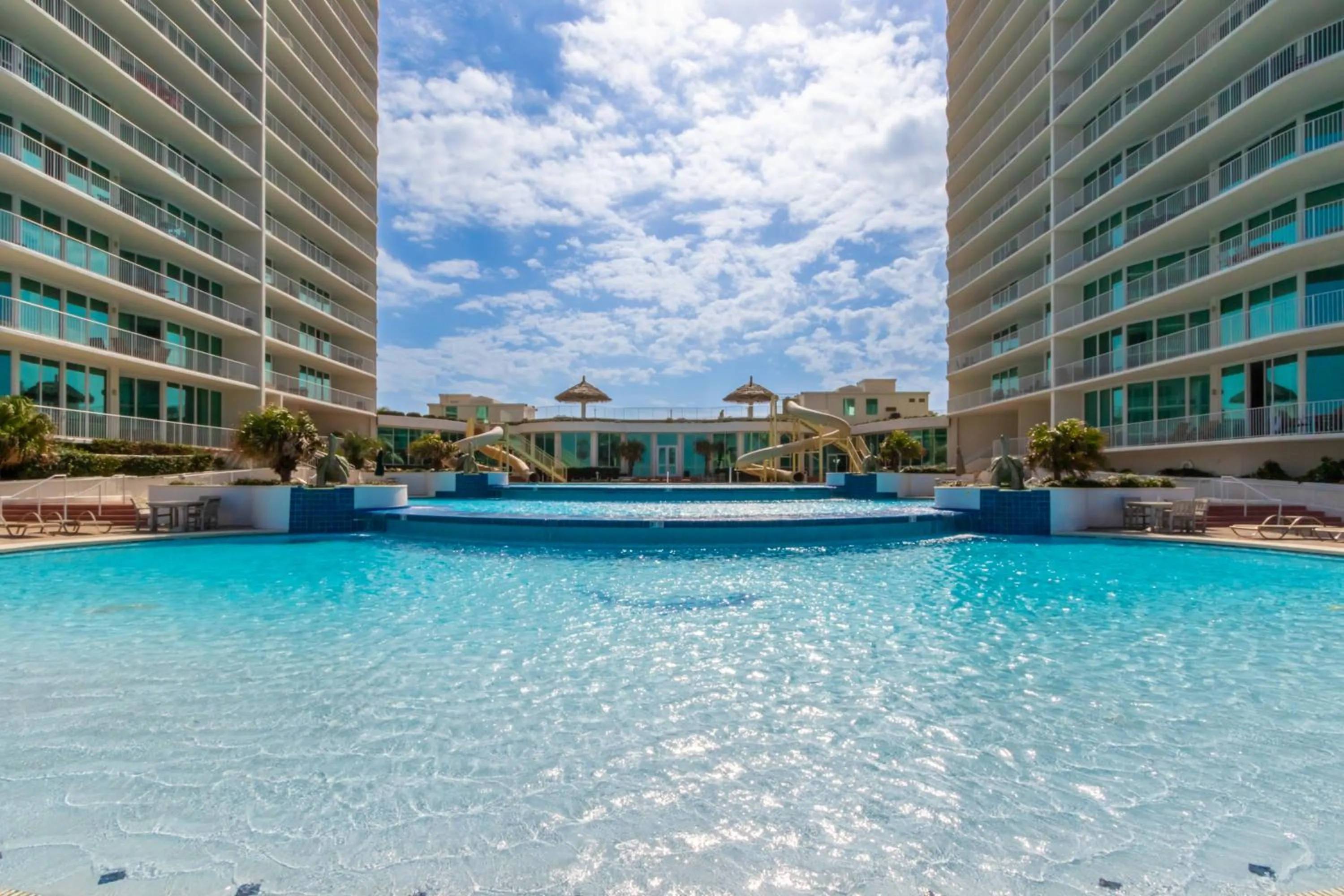Swimming pool in Caribe Resort by Hosteeva