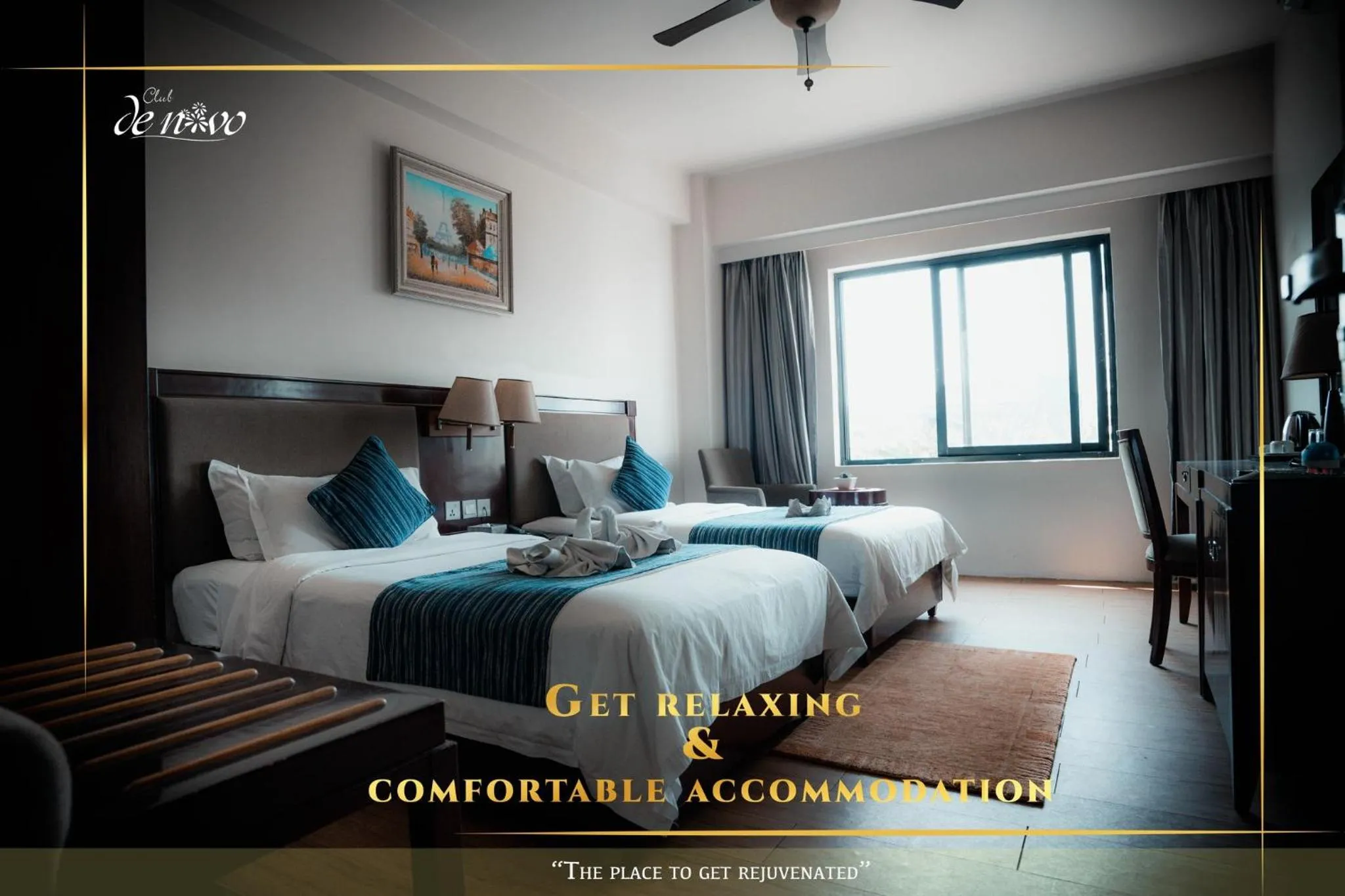 Bed in Club De Novo Hotel