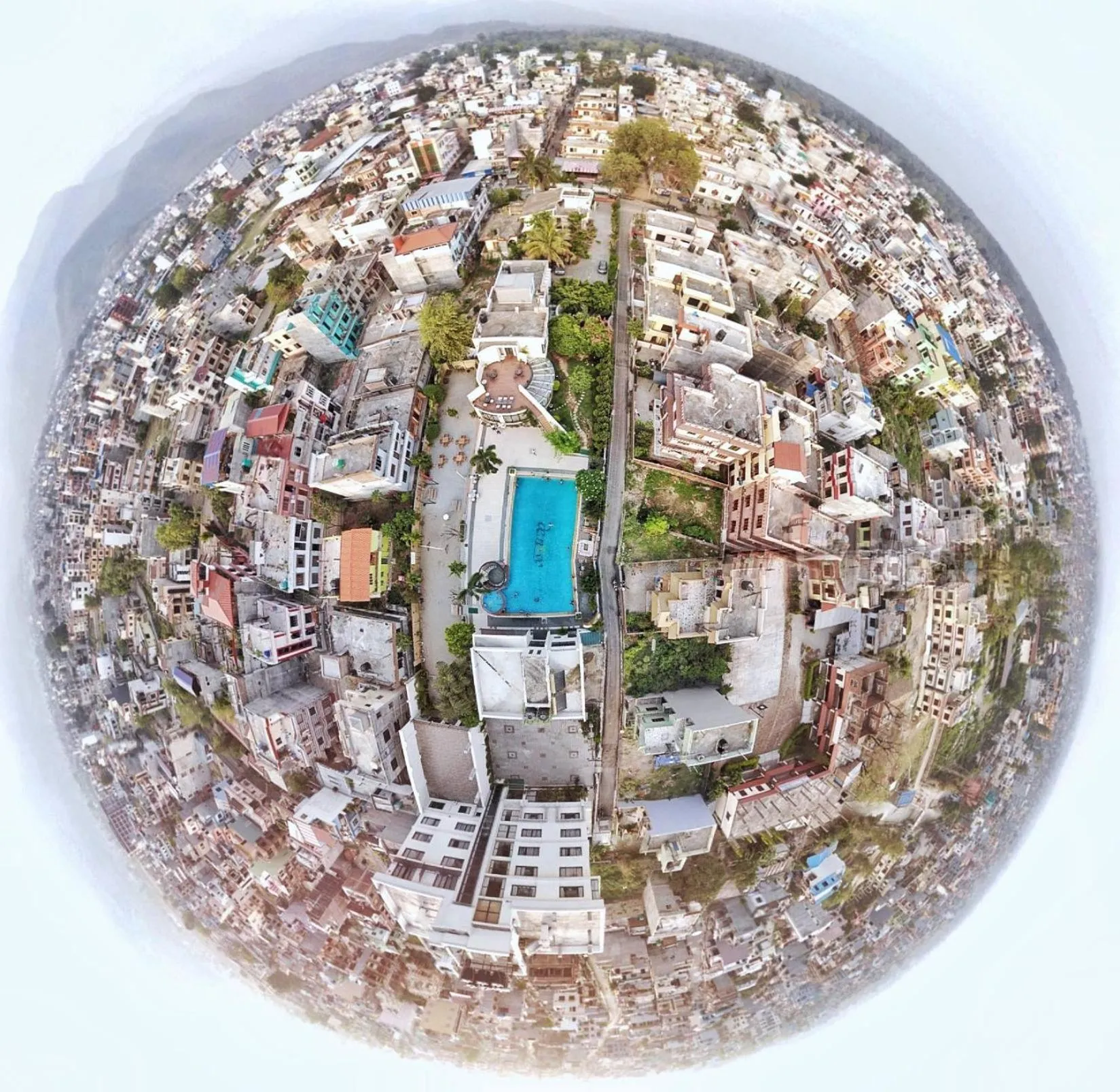 Bird's eye view in Club De Novo Hotel