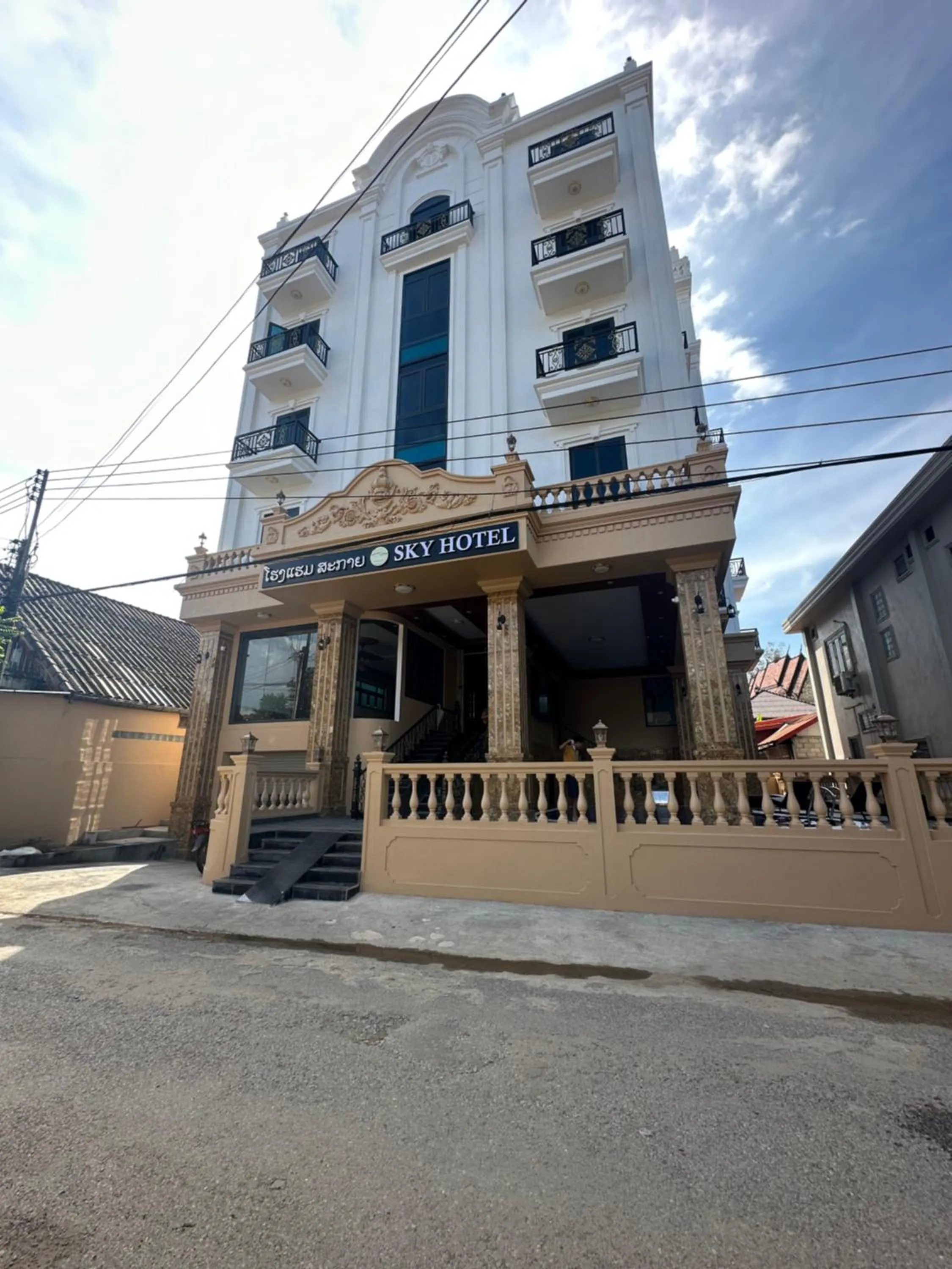 Property building in Sky hotel