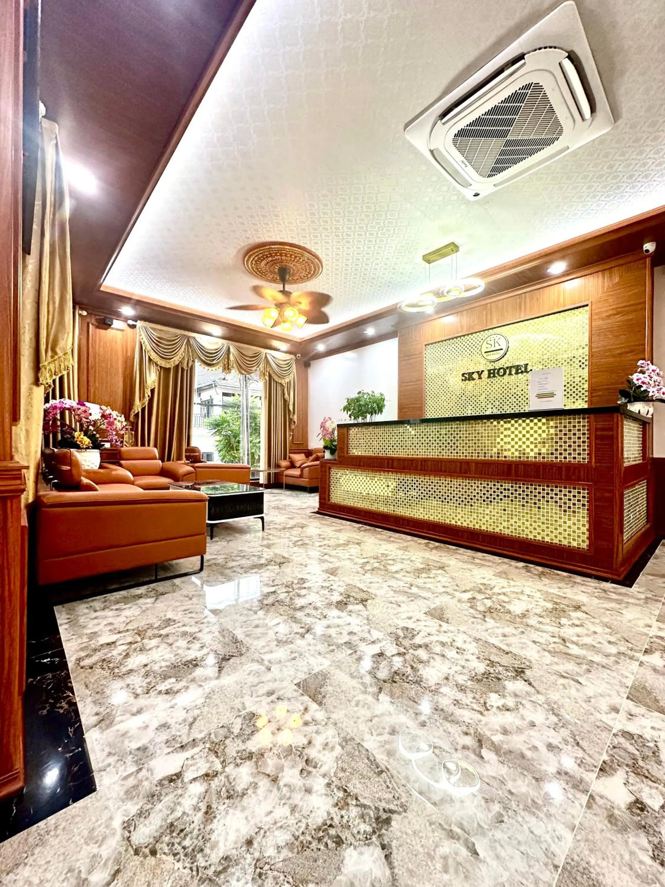 Lobby or reception in Sky hotel