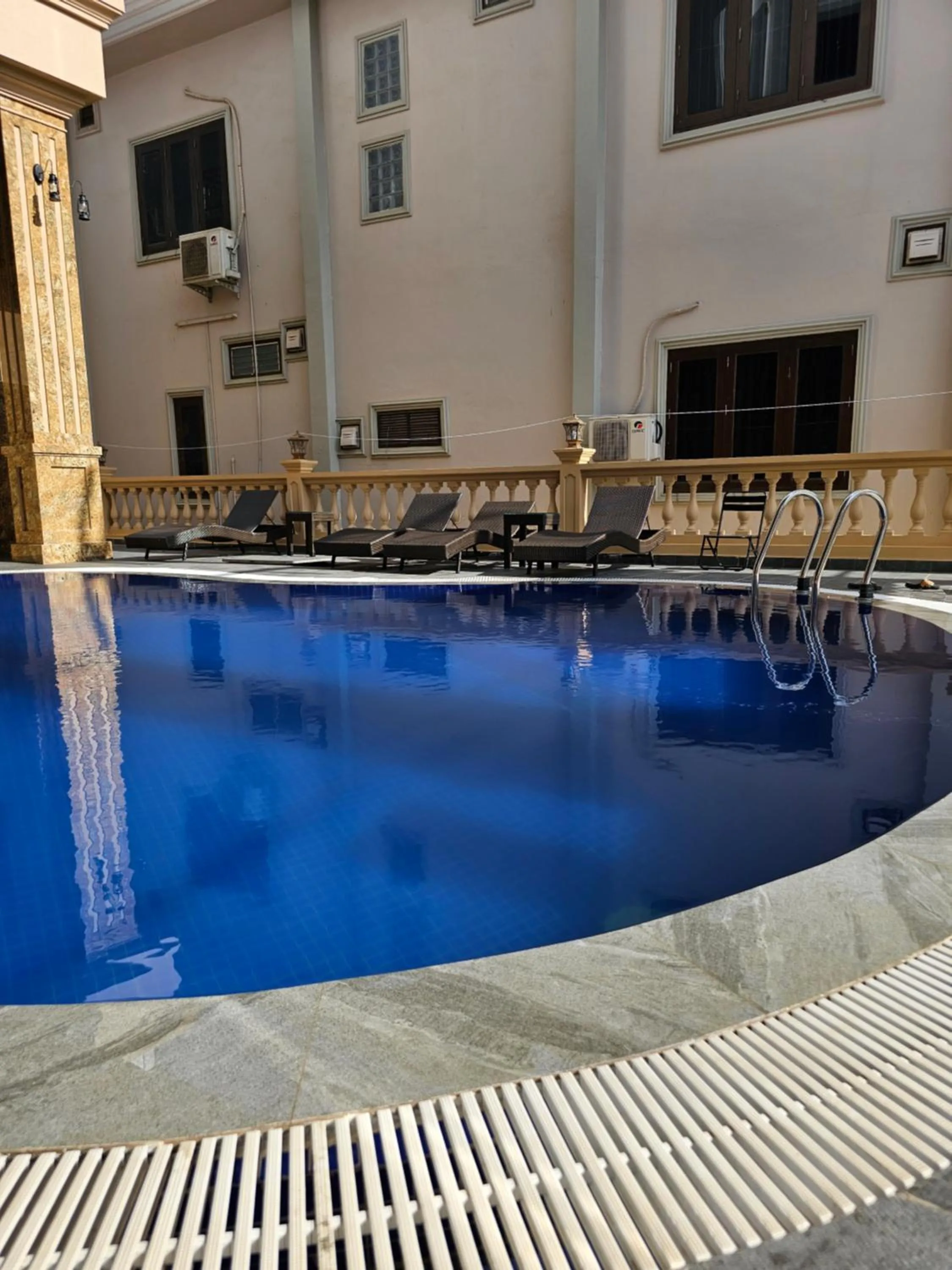 Swimming pool in Sky hotel