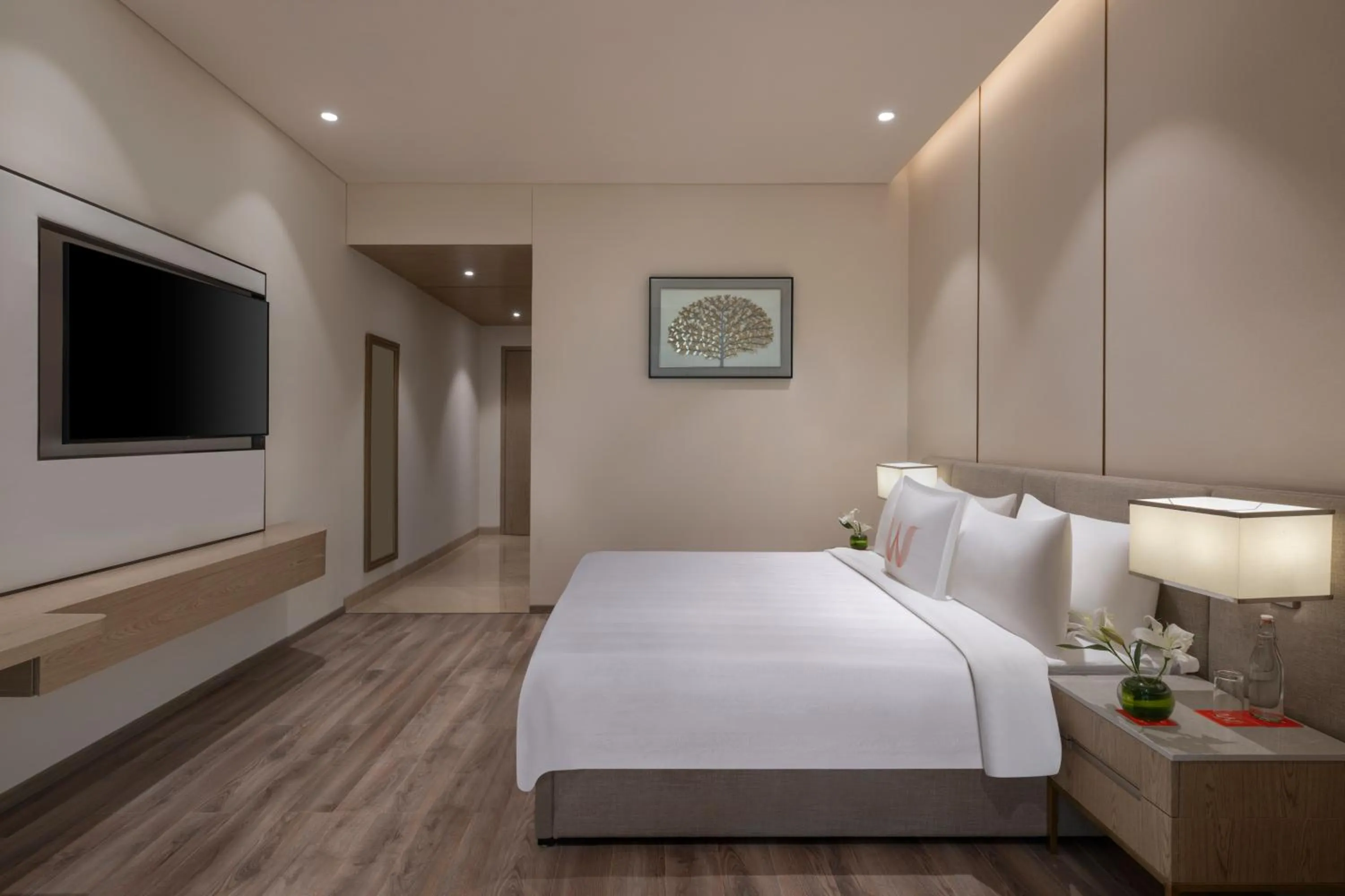 Bed in Welcomhotel by ITC Hotels, Rama International, Aurangabad