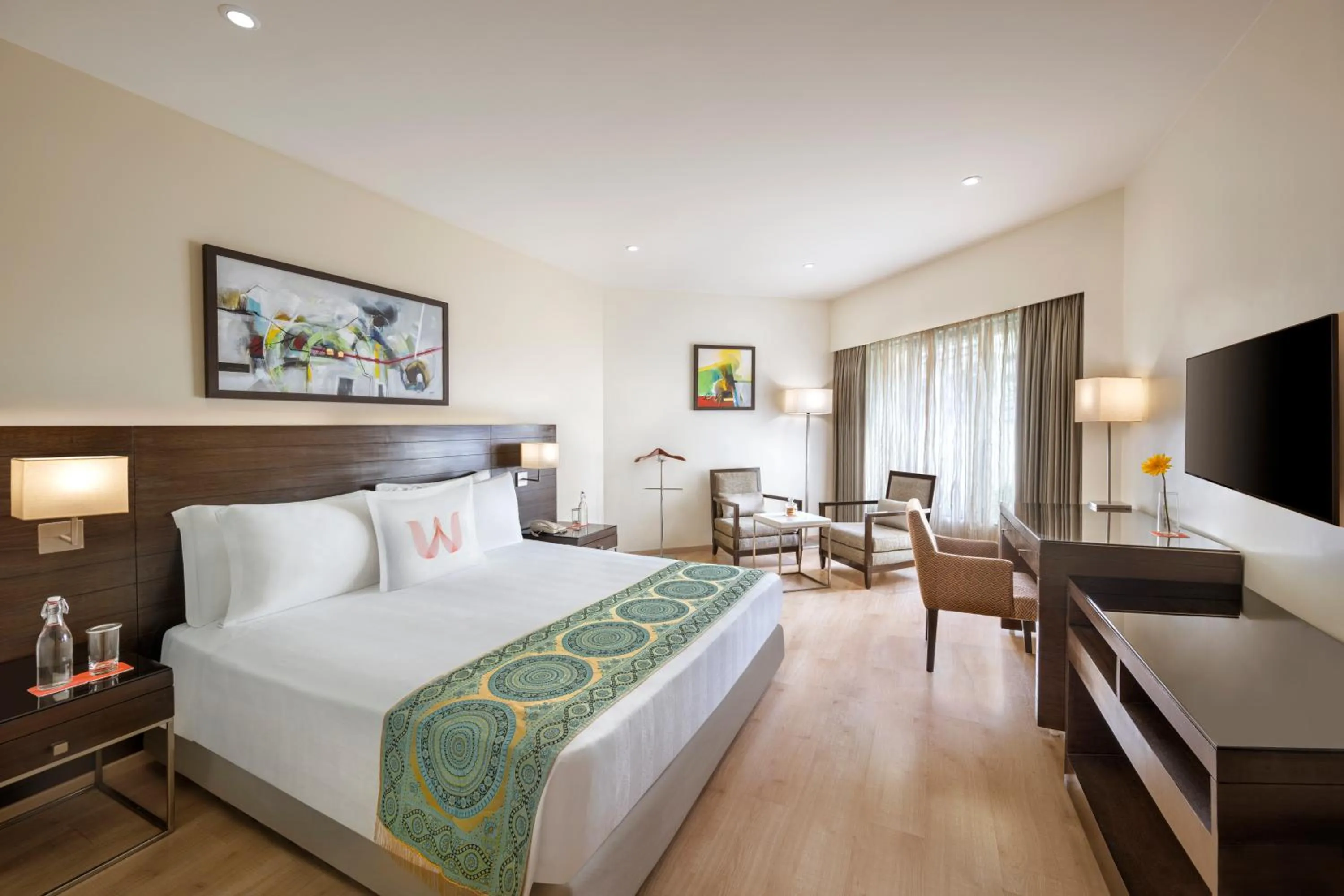 Bedroom, Bed in Welcomhotel by ITC Hotels, Rama International, Aurangabad