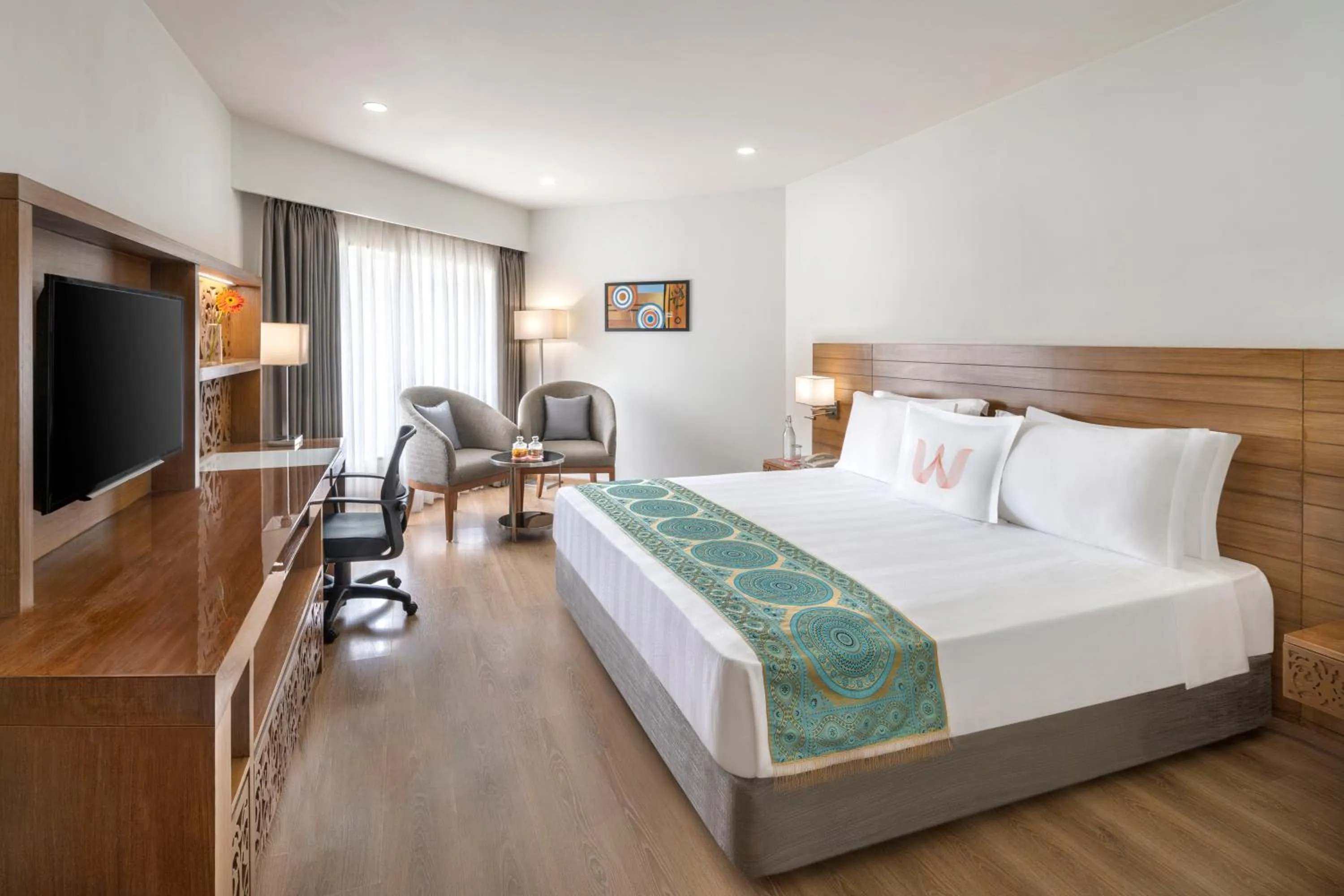 Bed in Welcomhotel by ITC Hotels, Rama International, Aurangabad