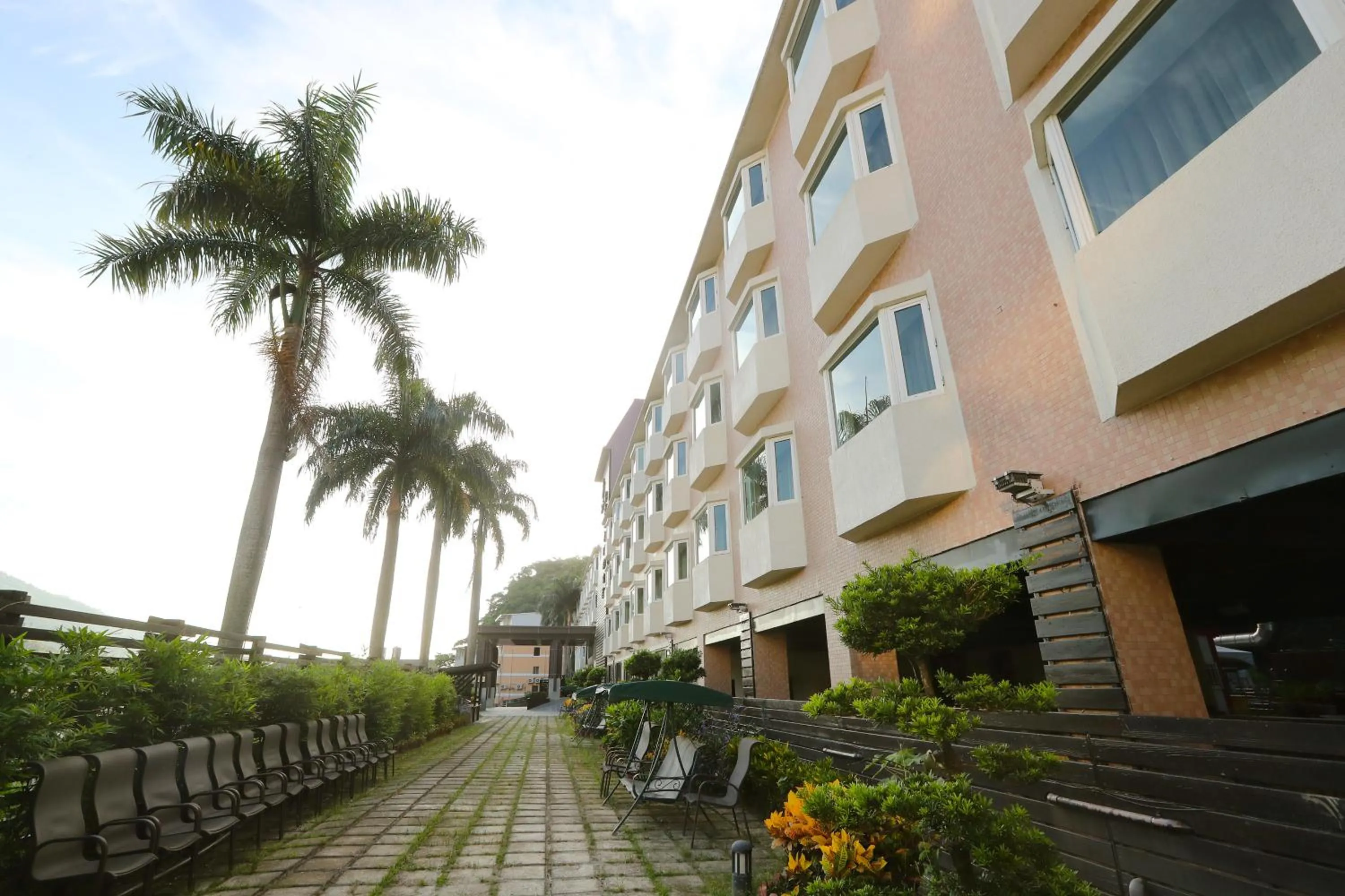 Patio in Hoya Hot Springs Resort & Spa