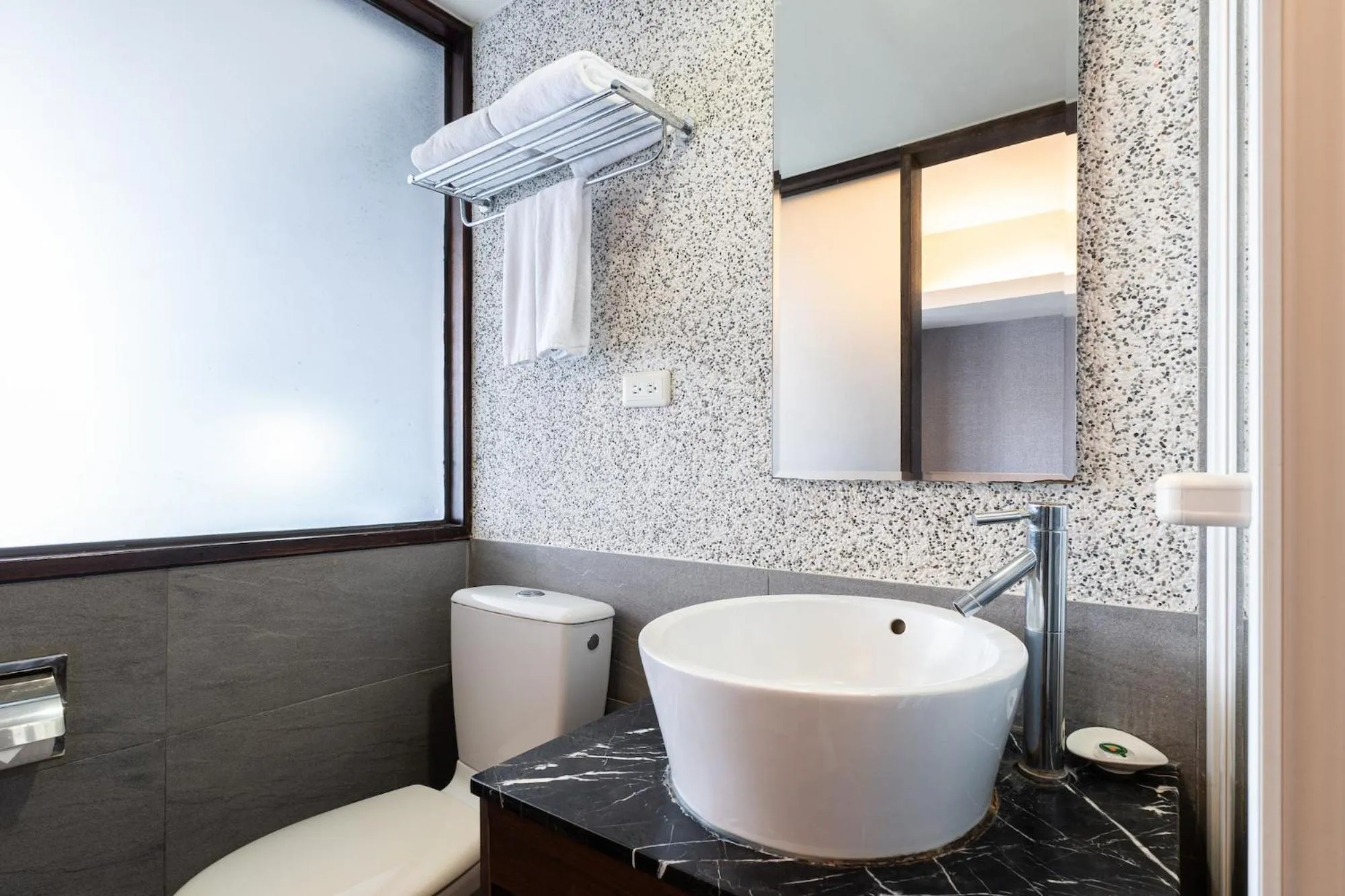 Toilet in The Galerie Hotel