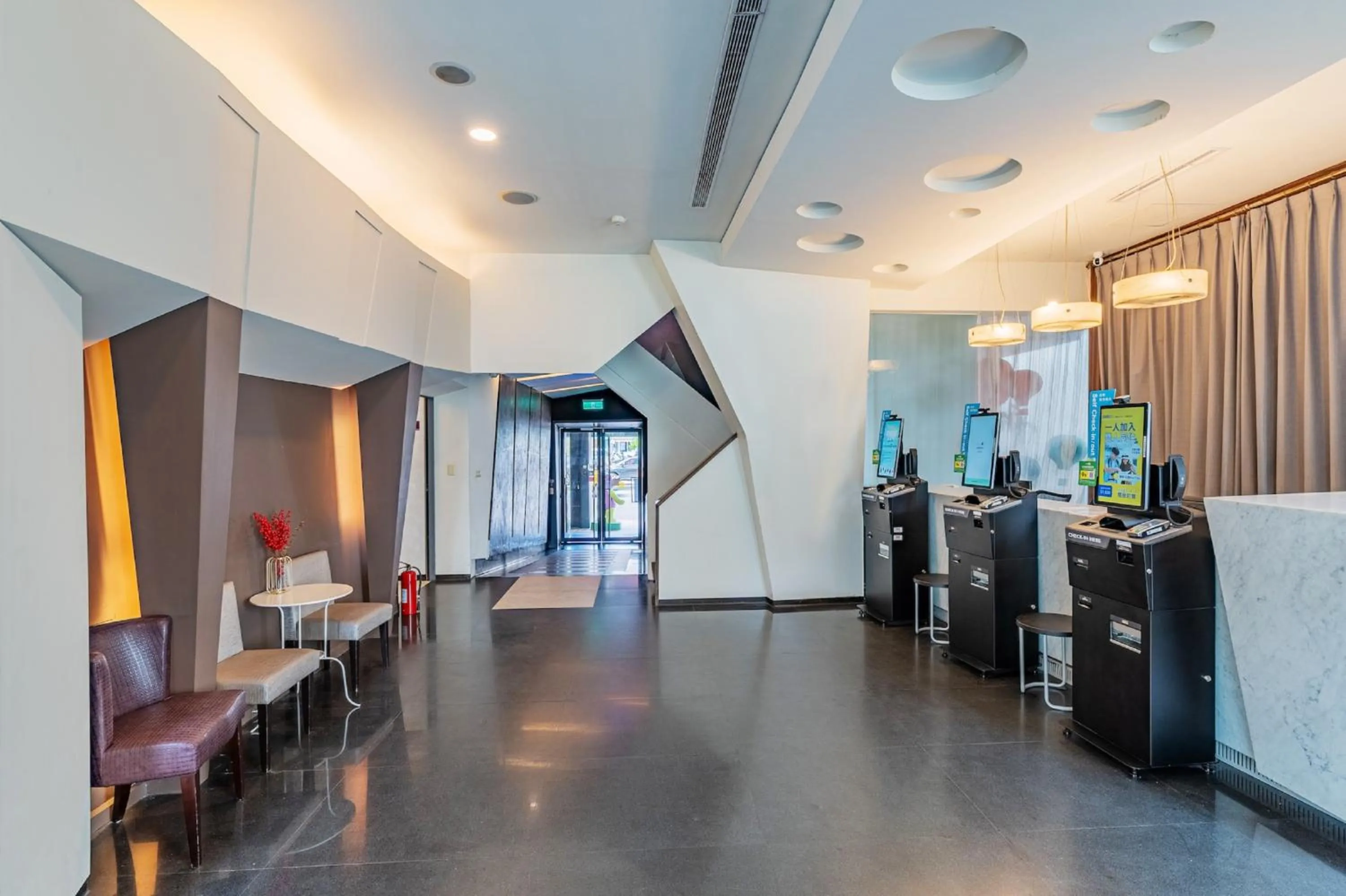 Lobby or reception in The Galerie Hotel