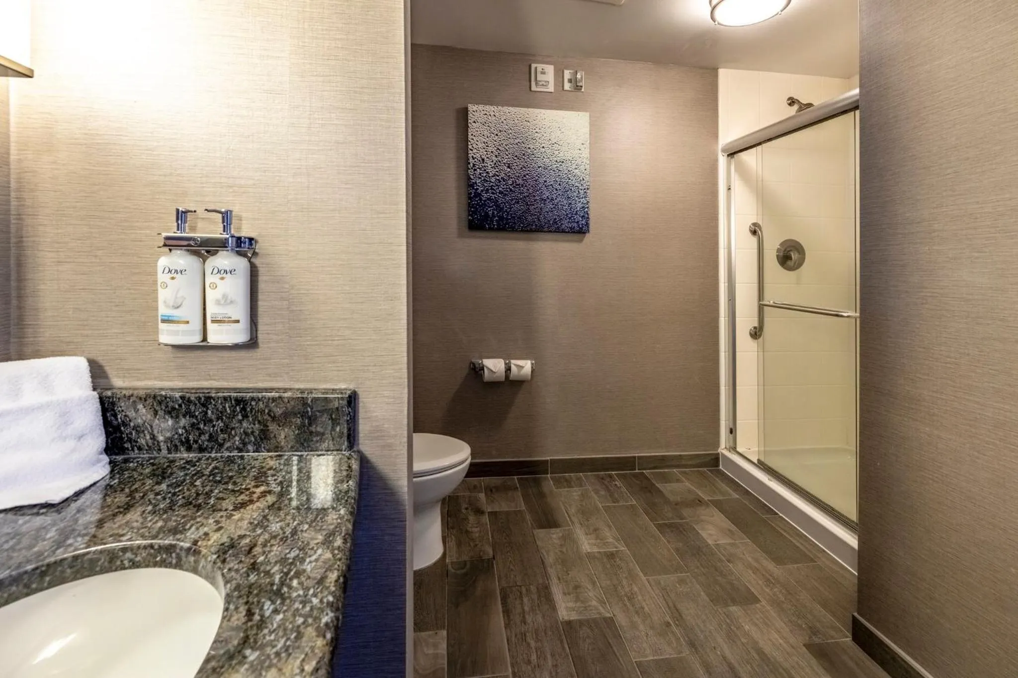Bathroom in Holiday Inn Owensboro Riverfront by IHG
