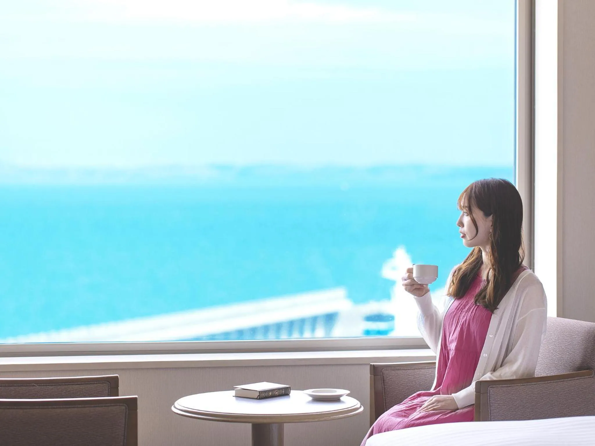 Sea view in Surfeel Hotel Wakkanai